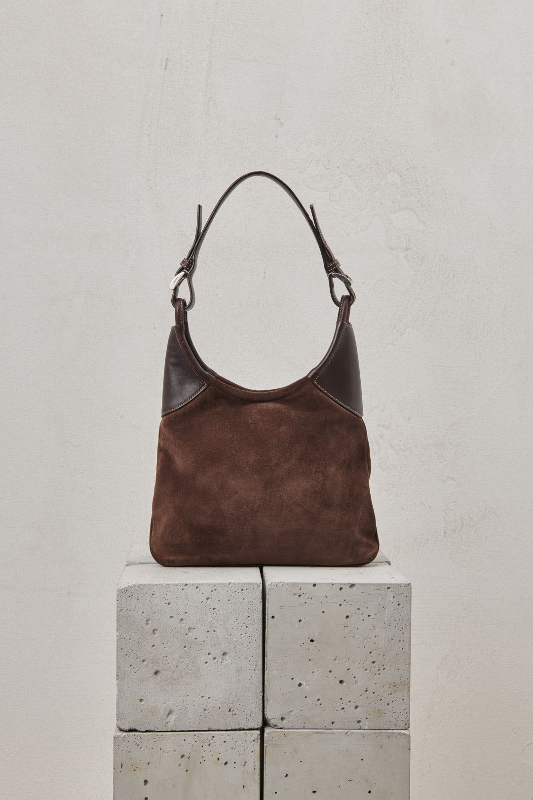 DARK BROWN SHOULDER BAG