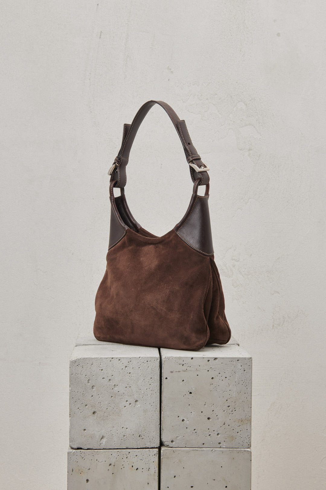 DARK BROWN SHOULDER BAG