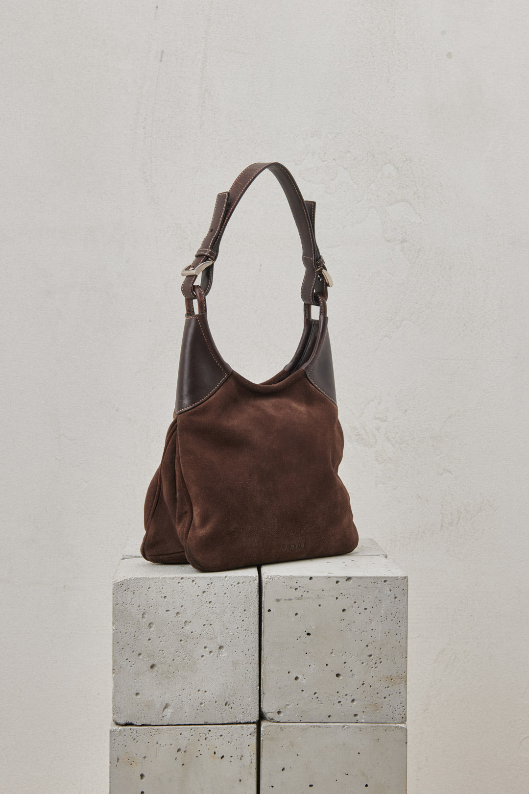 DARK BROWN SHOULDER BAG