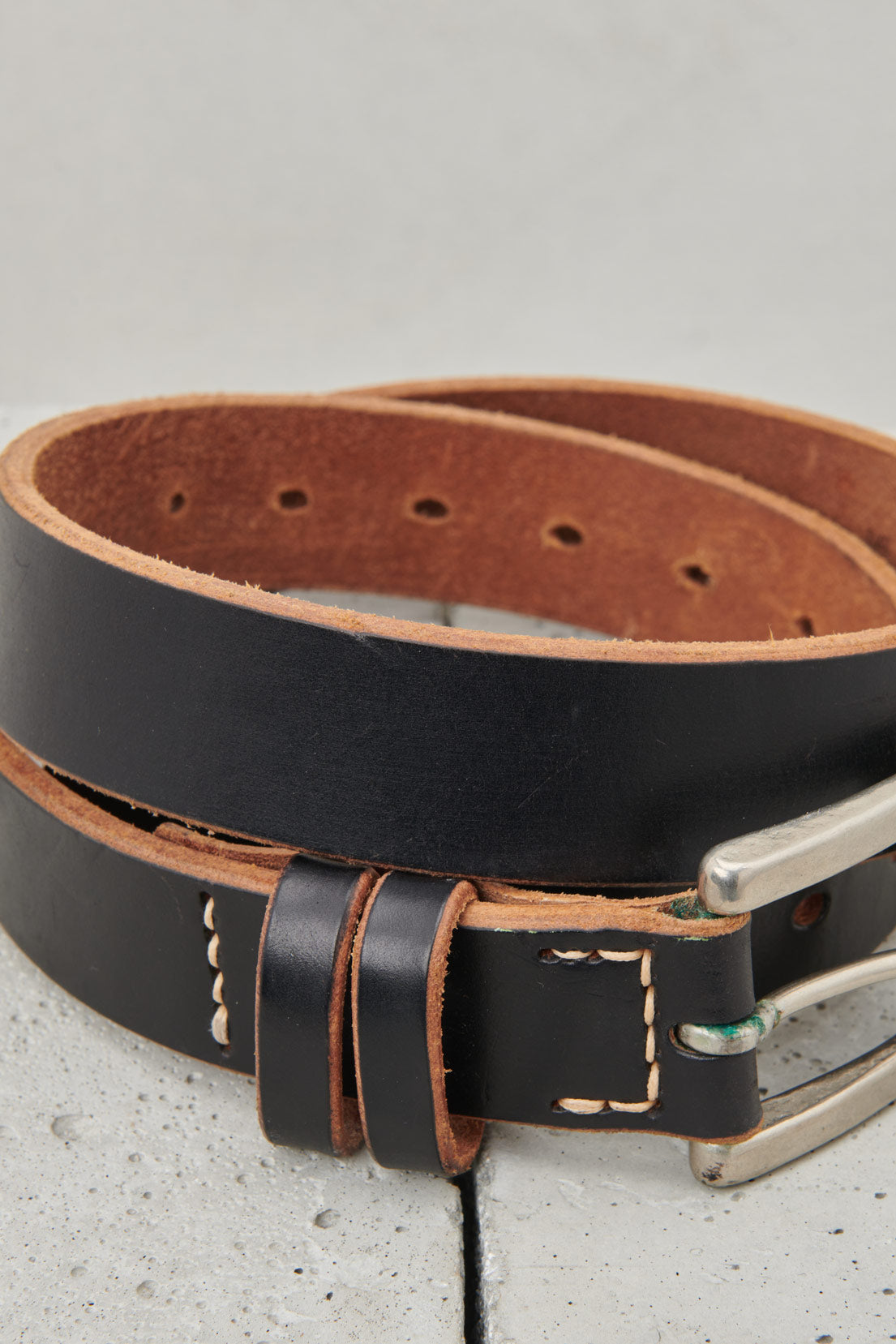 Y'S LEATHER BELT