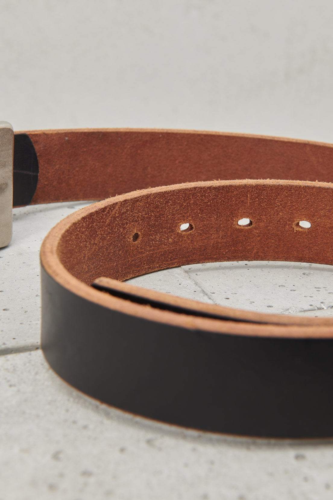 Y'S LEATHER BELT