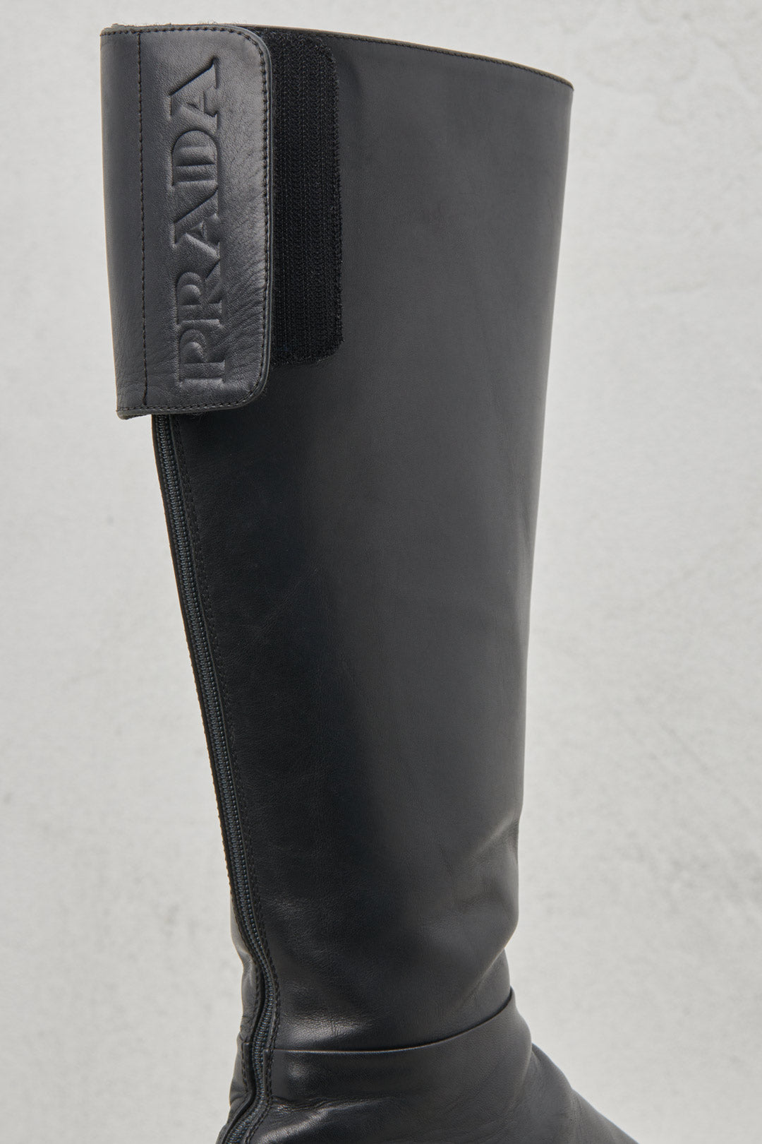 ICONIC BLACK LEATHER BIKER BOOT