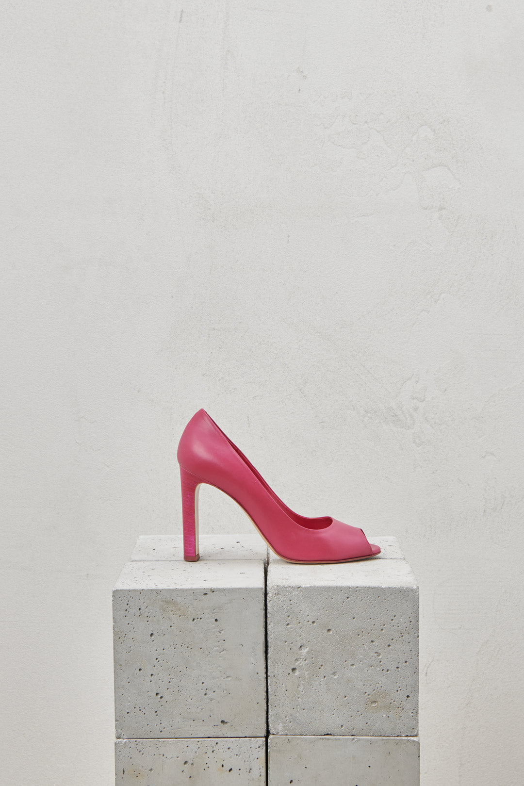 PEEP TOE FUCSIA