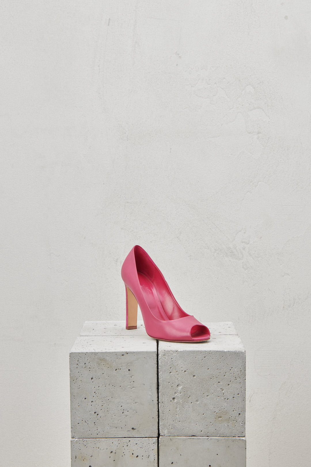 FUCHSIA PEEP TOE