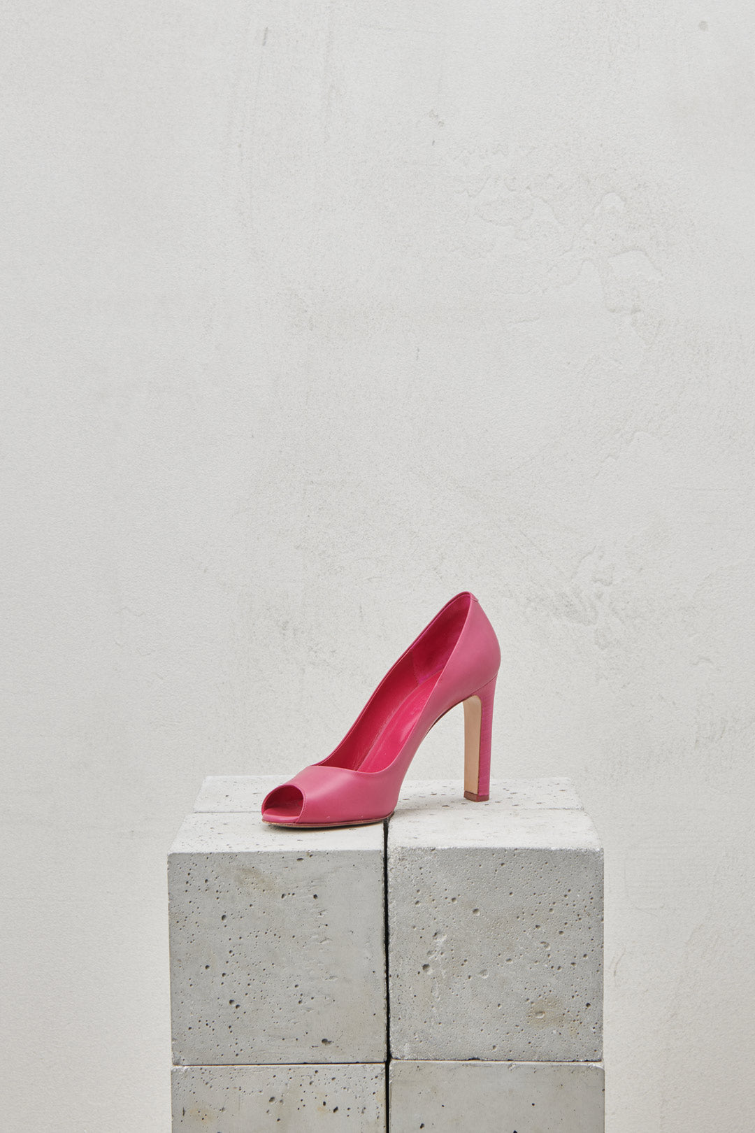 PEEP TOE FUCSIA