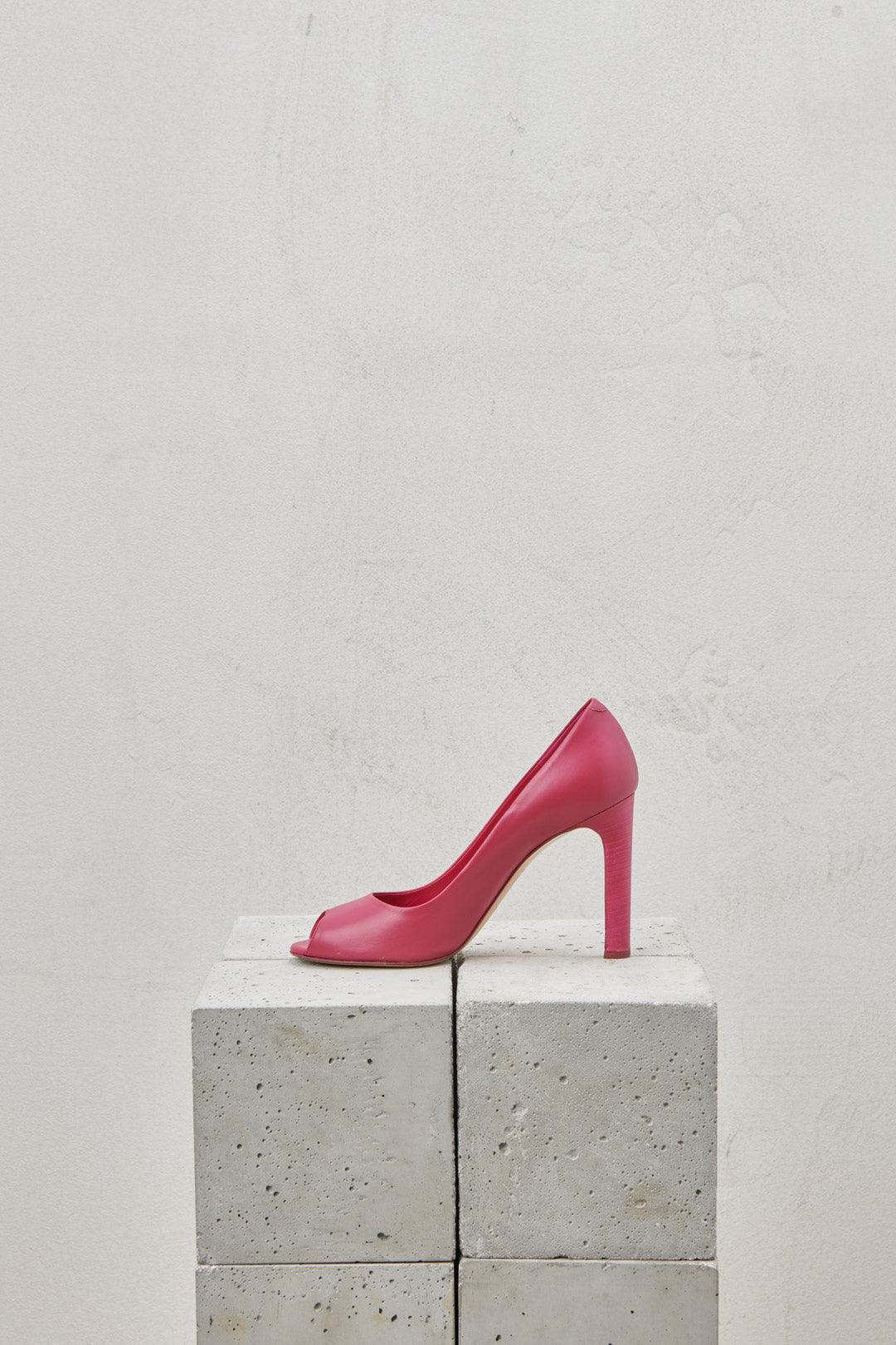 FUCHSIA PEEP TOE