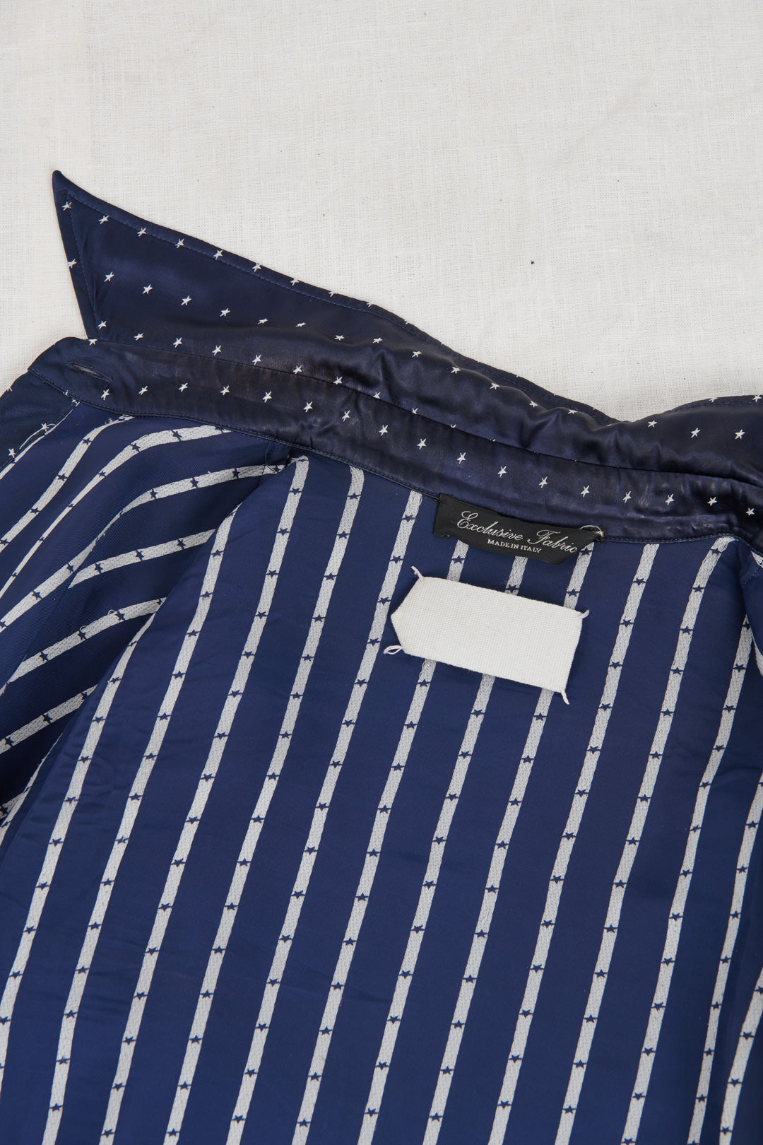 CAMICIA BLU NOTTE CON STELLE