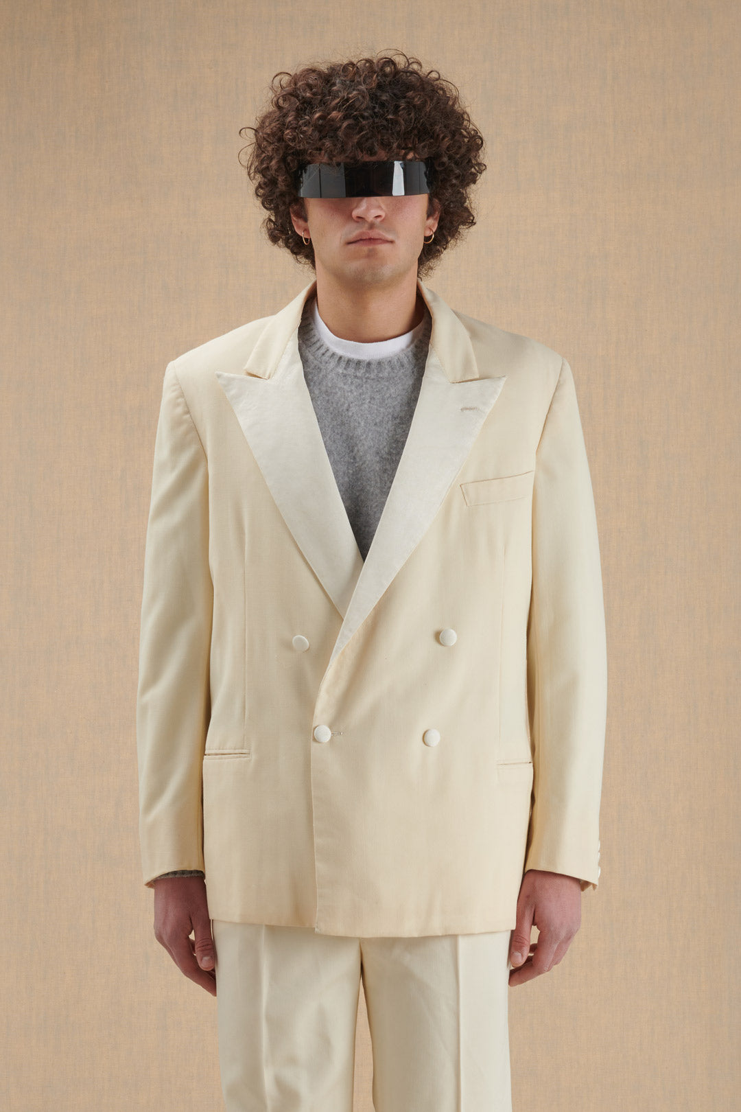 MEN'S WHITE TUXEDO SUIT