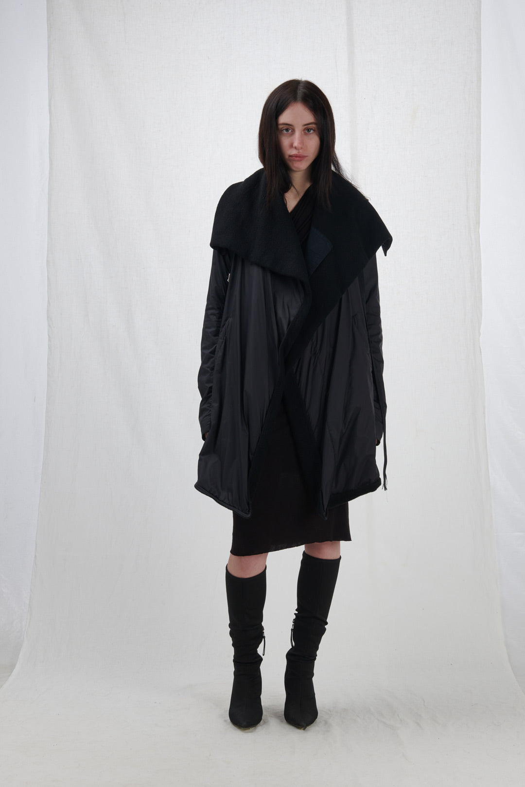 CAPPOTTO NYLON E PILE