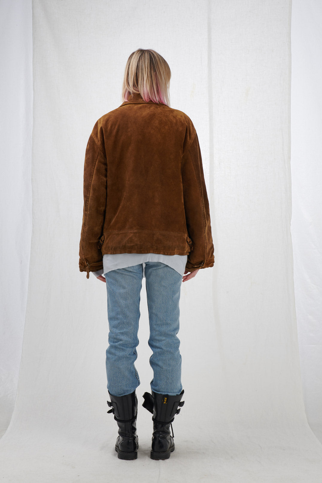 BROWN SUEDE JACKET