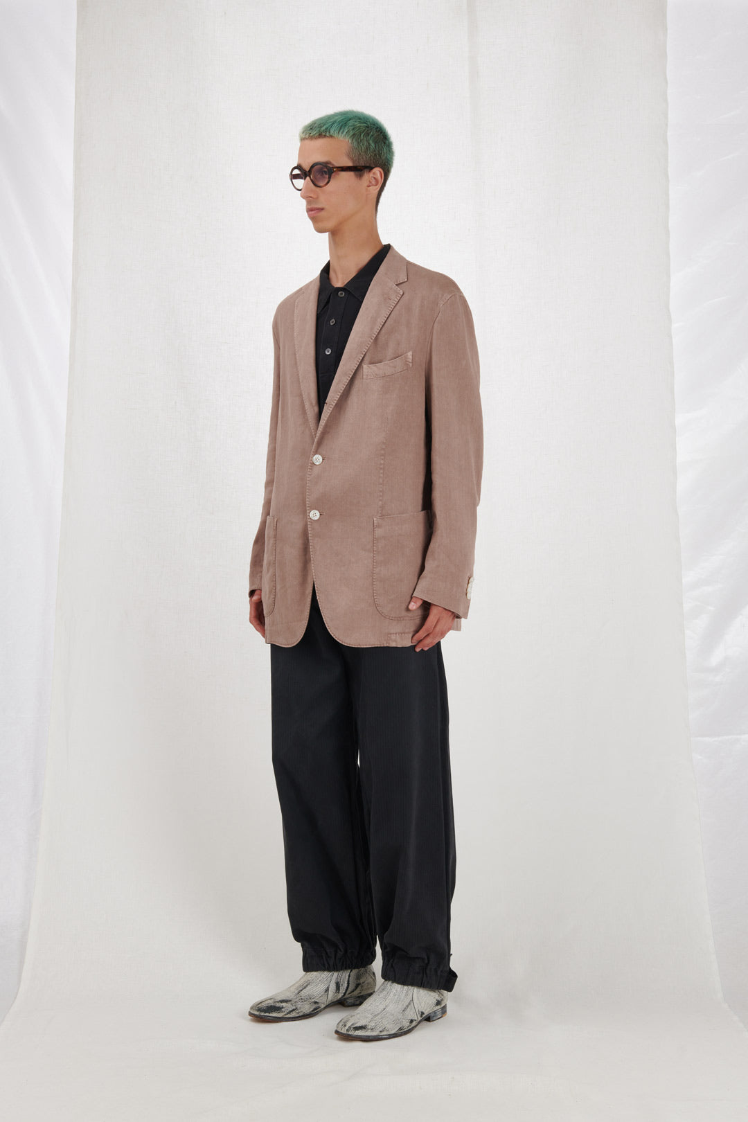 LINEN AND COTTON JACKET