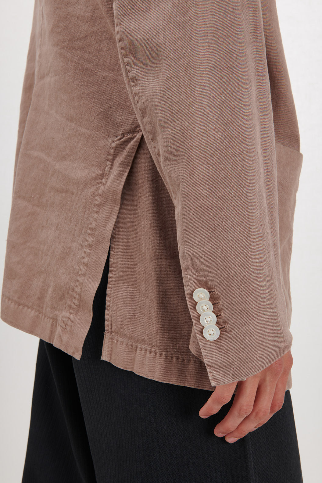 LINEN AND COTTON JACKET