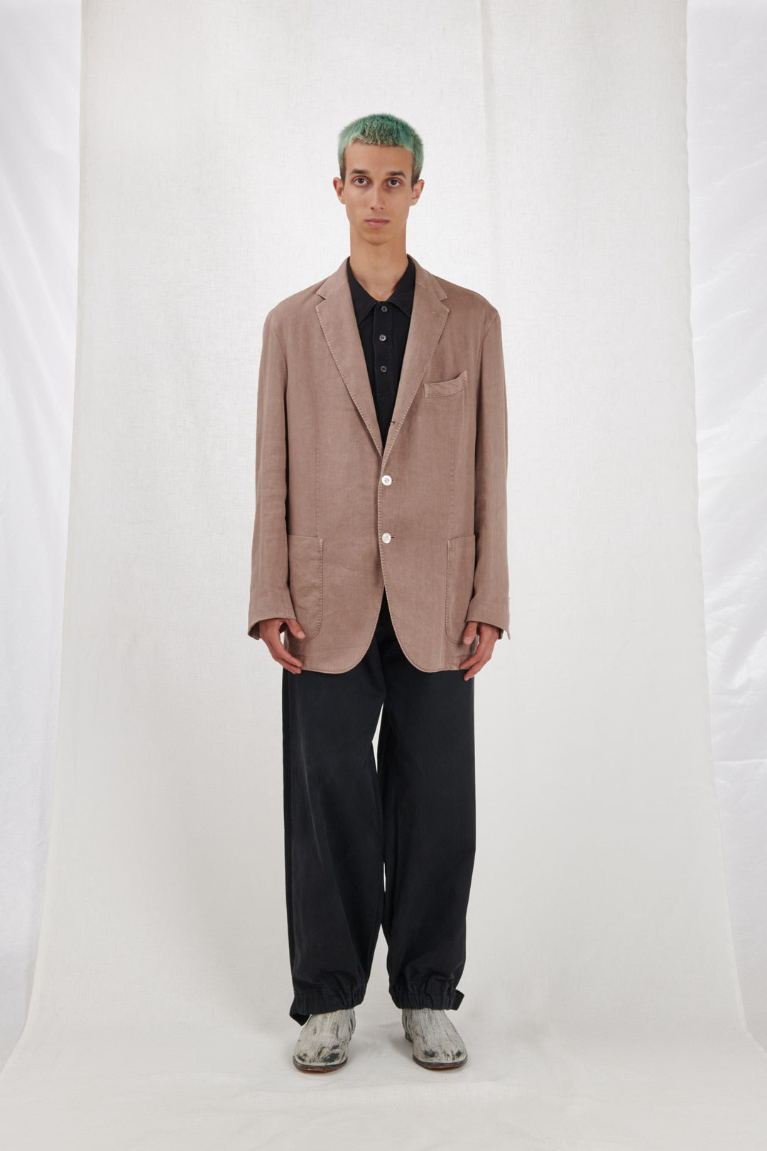 LINEN AND COTTON JACKET