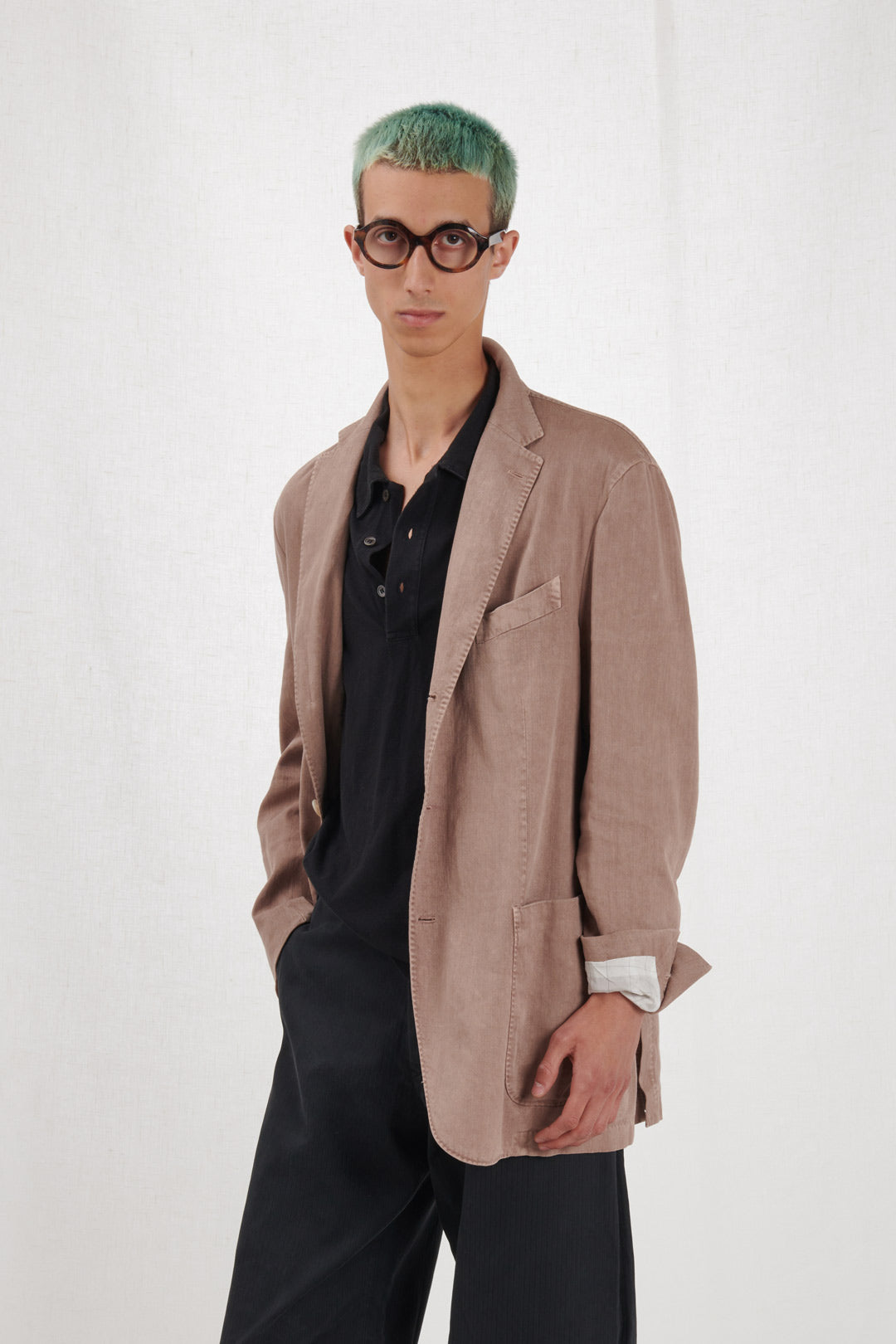 LINEN AND COTTON JACKET