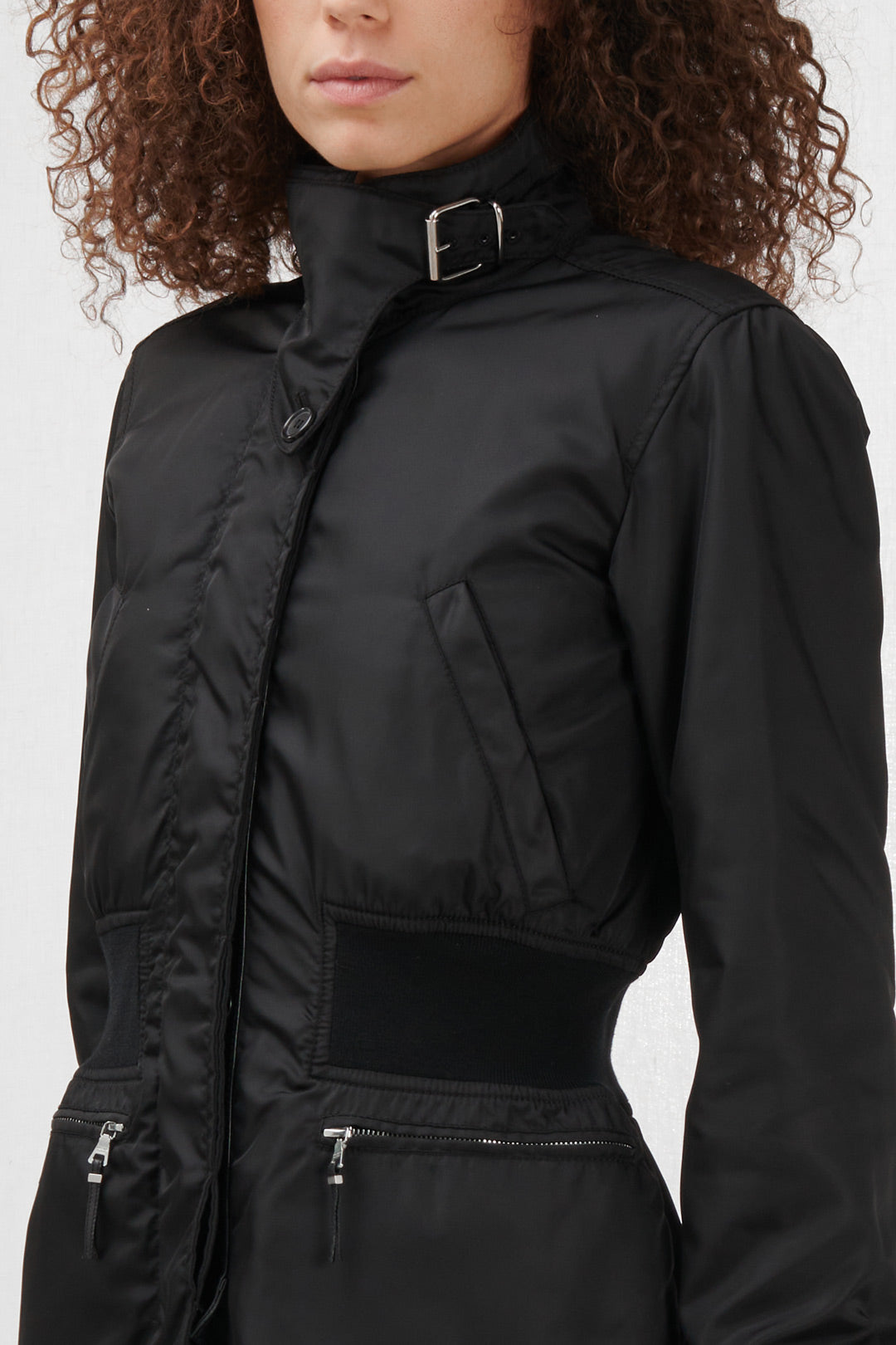 BLACK WINDPROOF JACKET