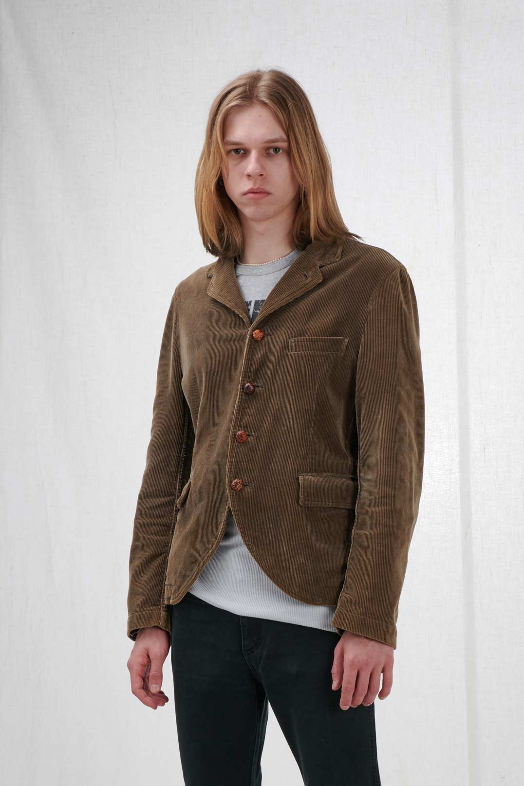 KHAKI CORDUROY JACKET