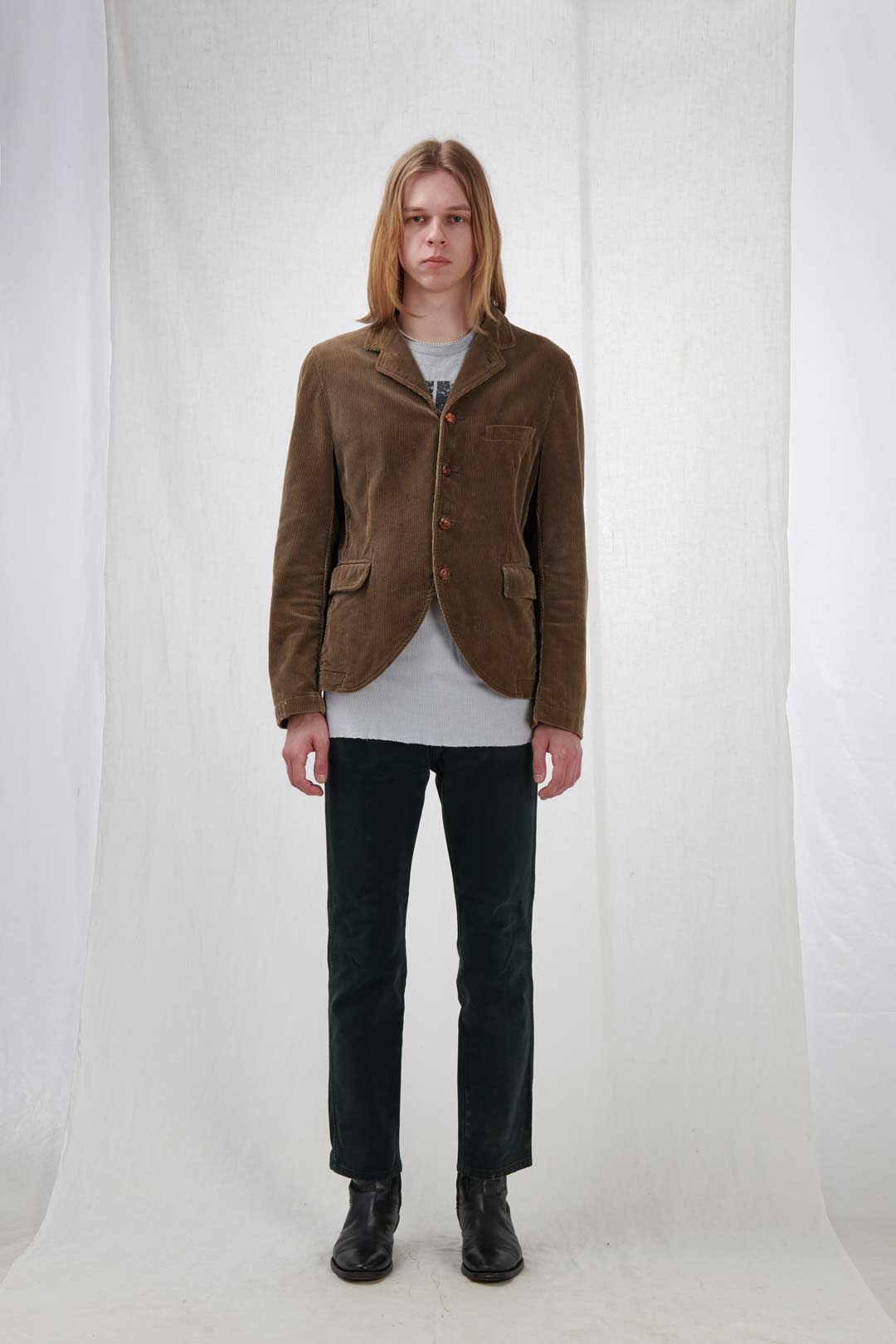 KHAKI CORDUROY JACKET