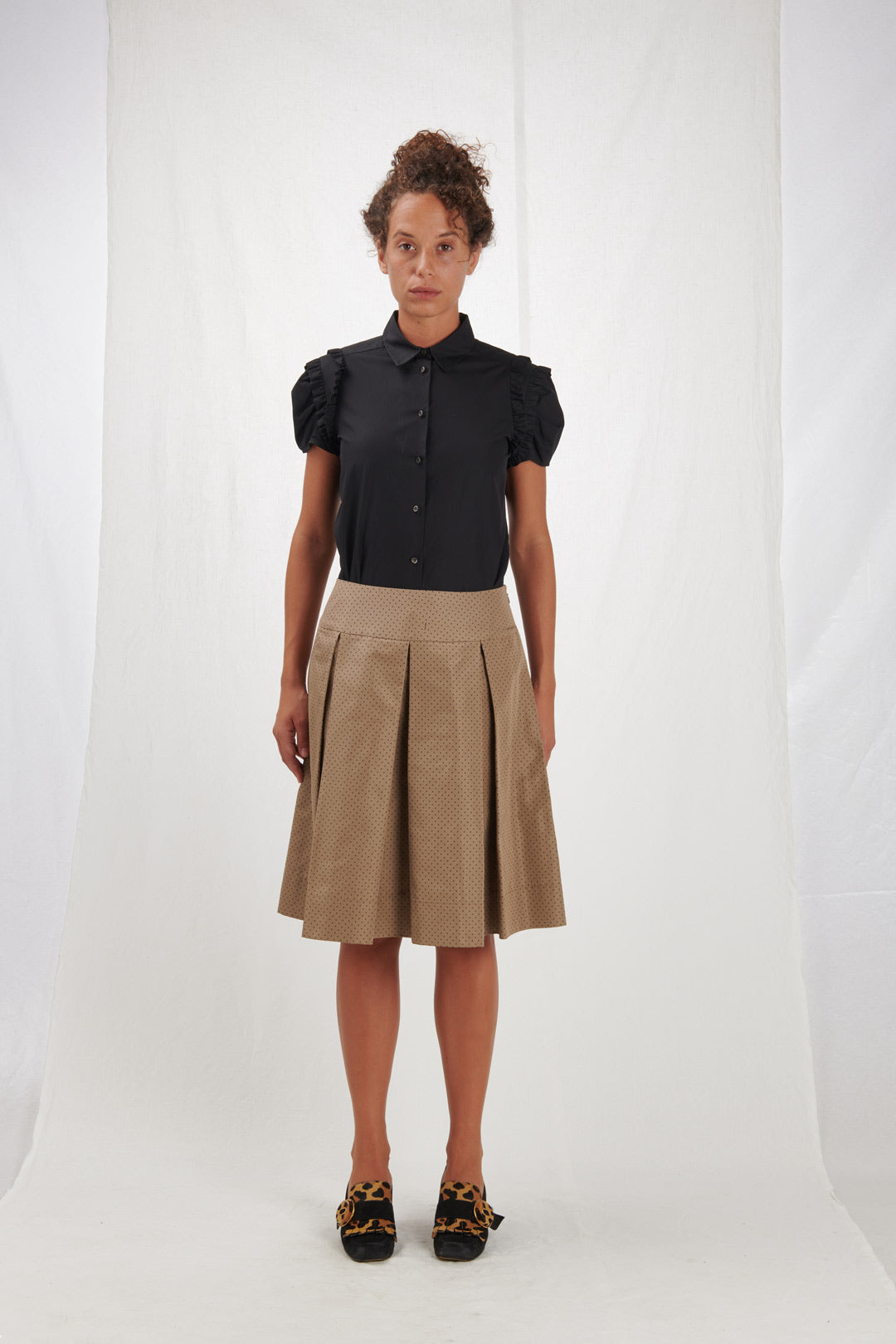 PLEATED SKIRT