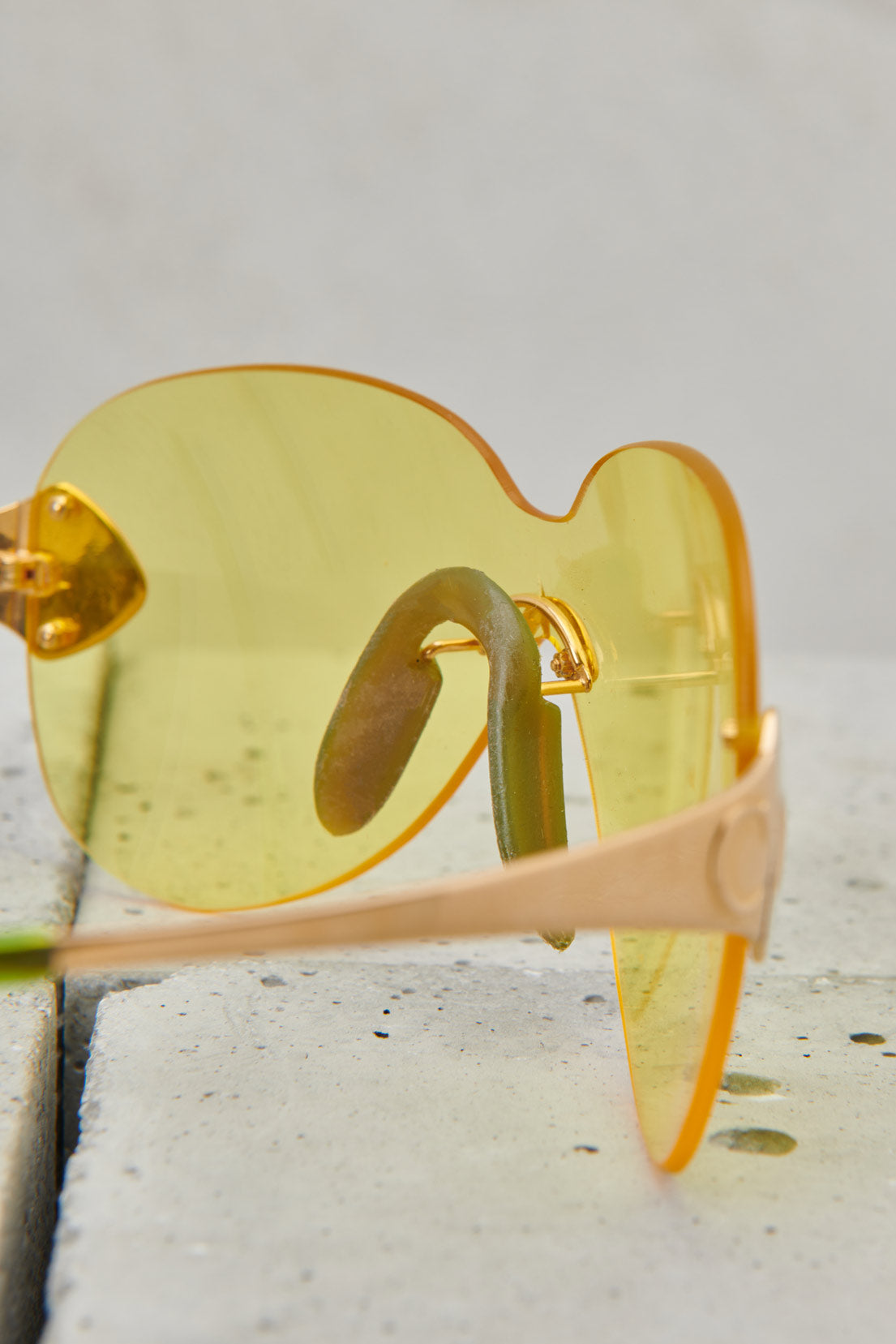 YELLOW LENS SUNGLASSES