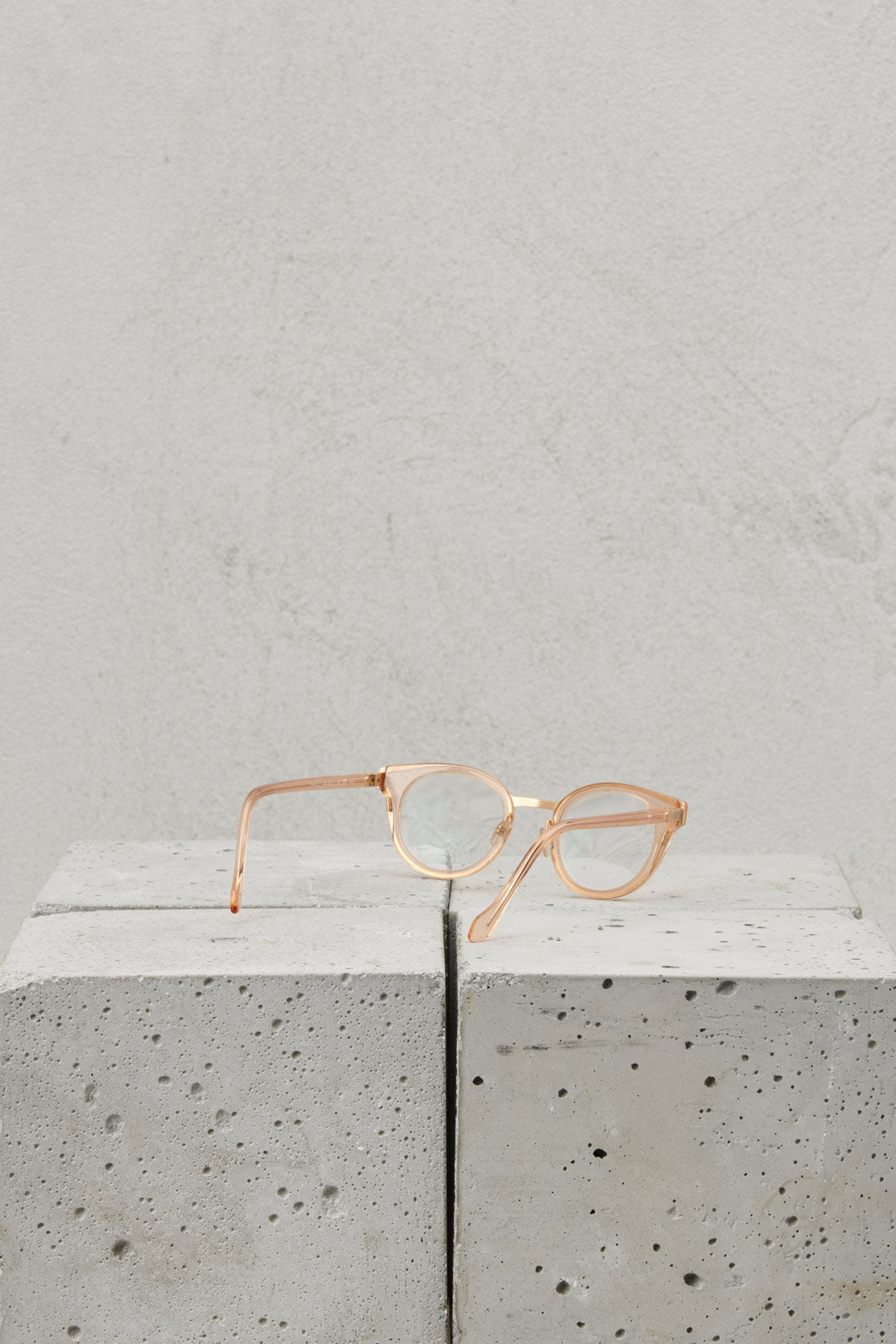 OCCHIALE IN METALLO ED ACETATO