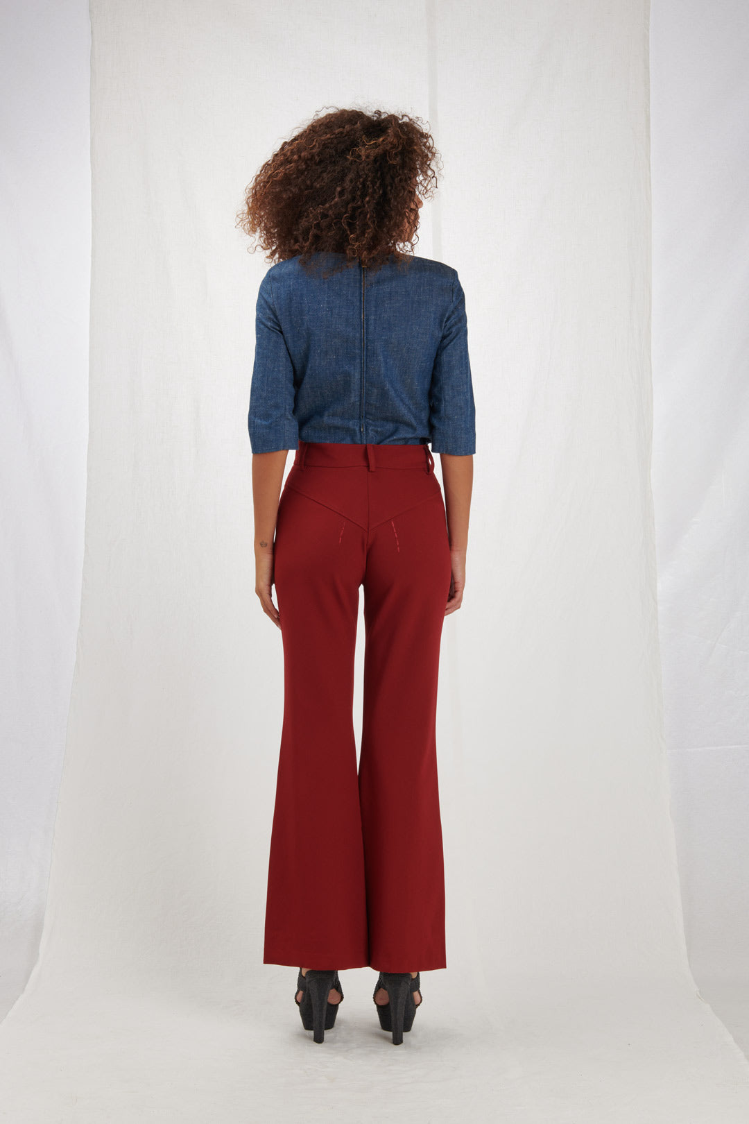 PANTALONE ROSSO PORPORA