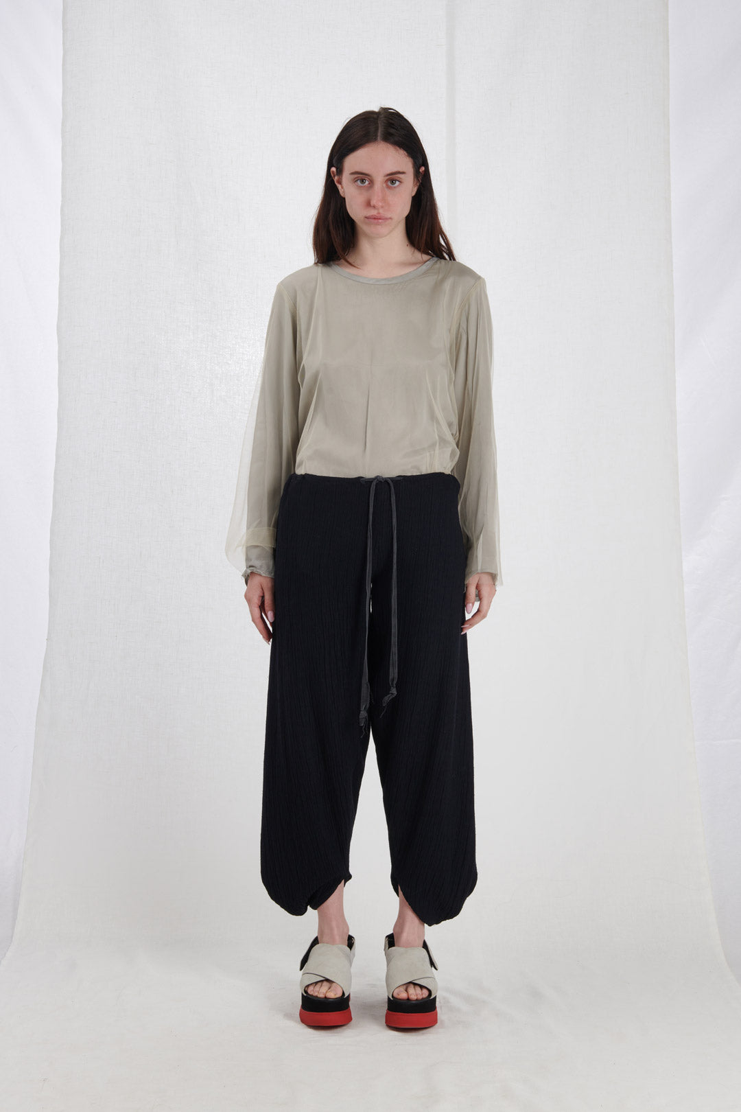 WIDE LEG TROUSERS