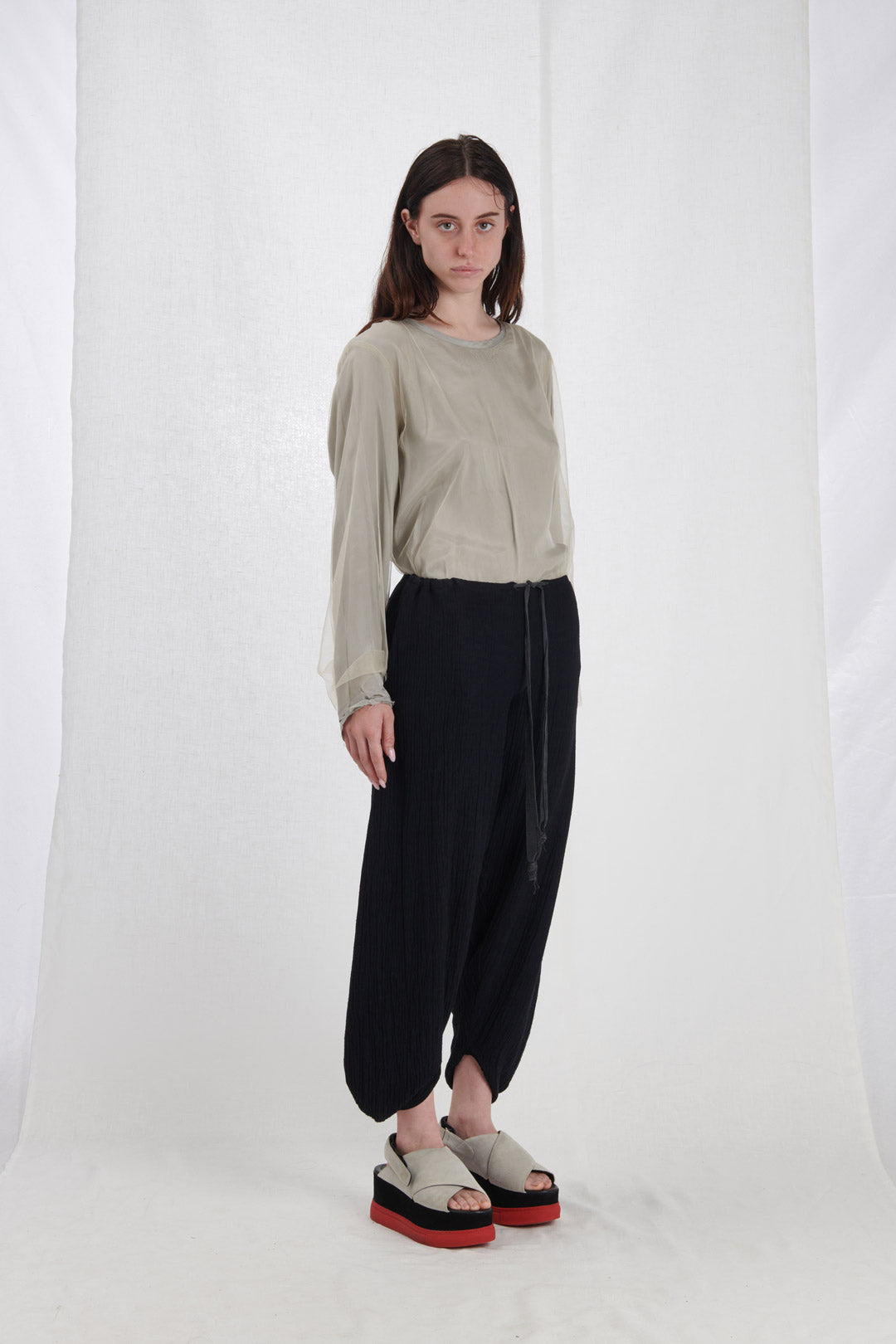 WIDE LEG TROUSERS