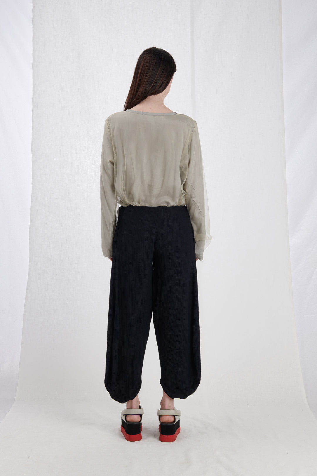 WIDE LEG TROUSERS