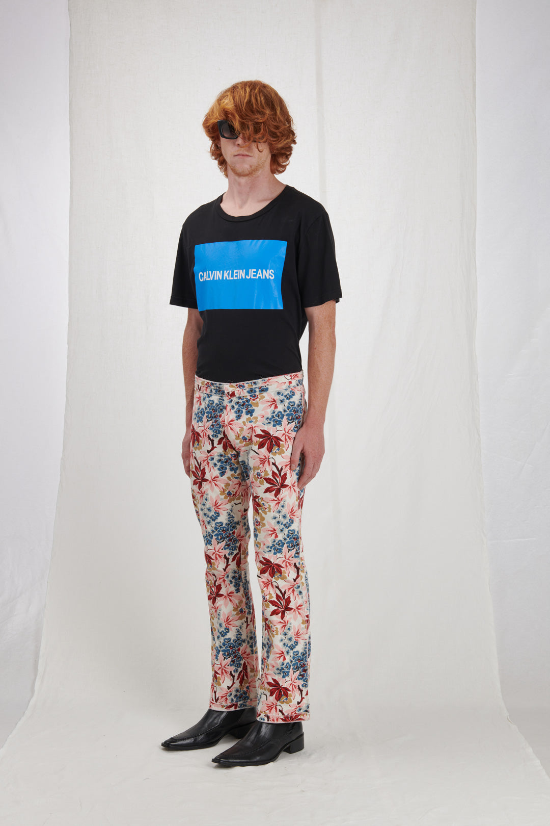 FLORAL PANTS