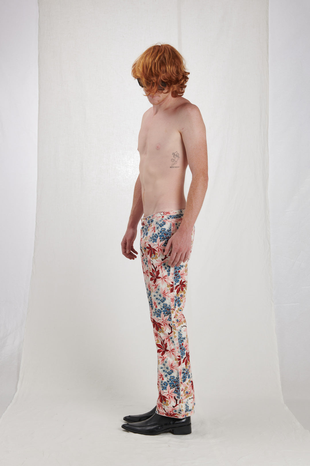 FLORAL PANTS