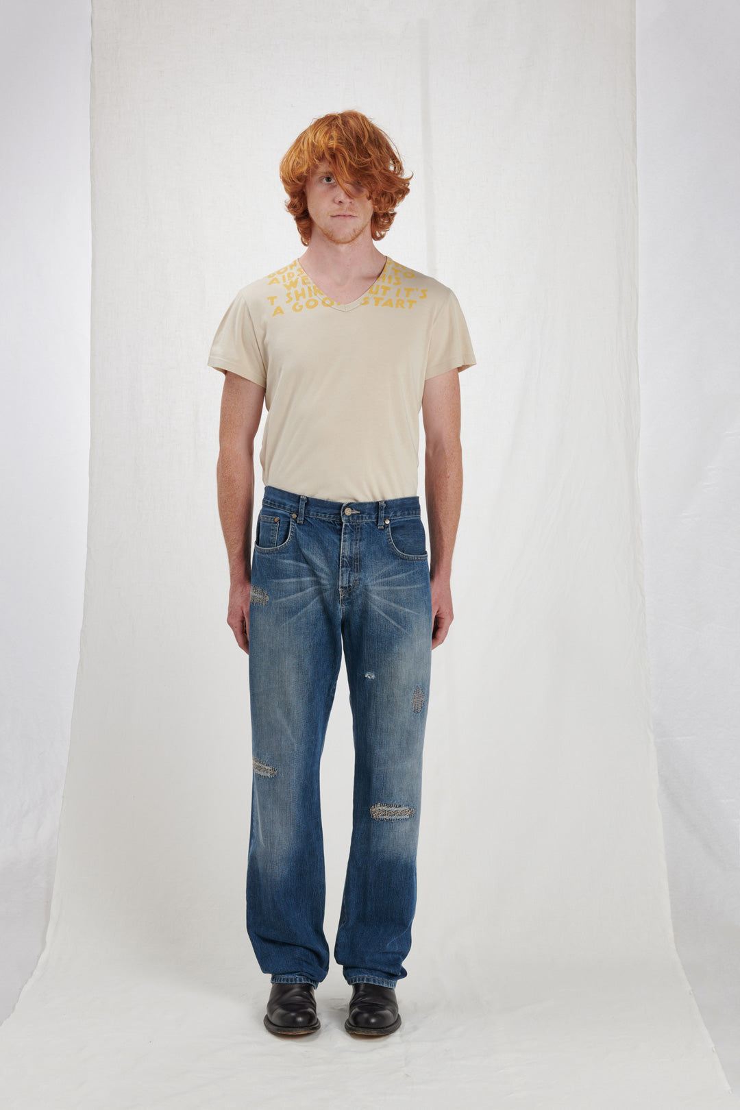 STRAIGHT LEG JEANS