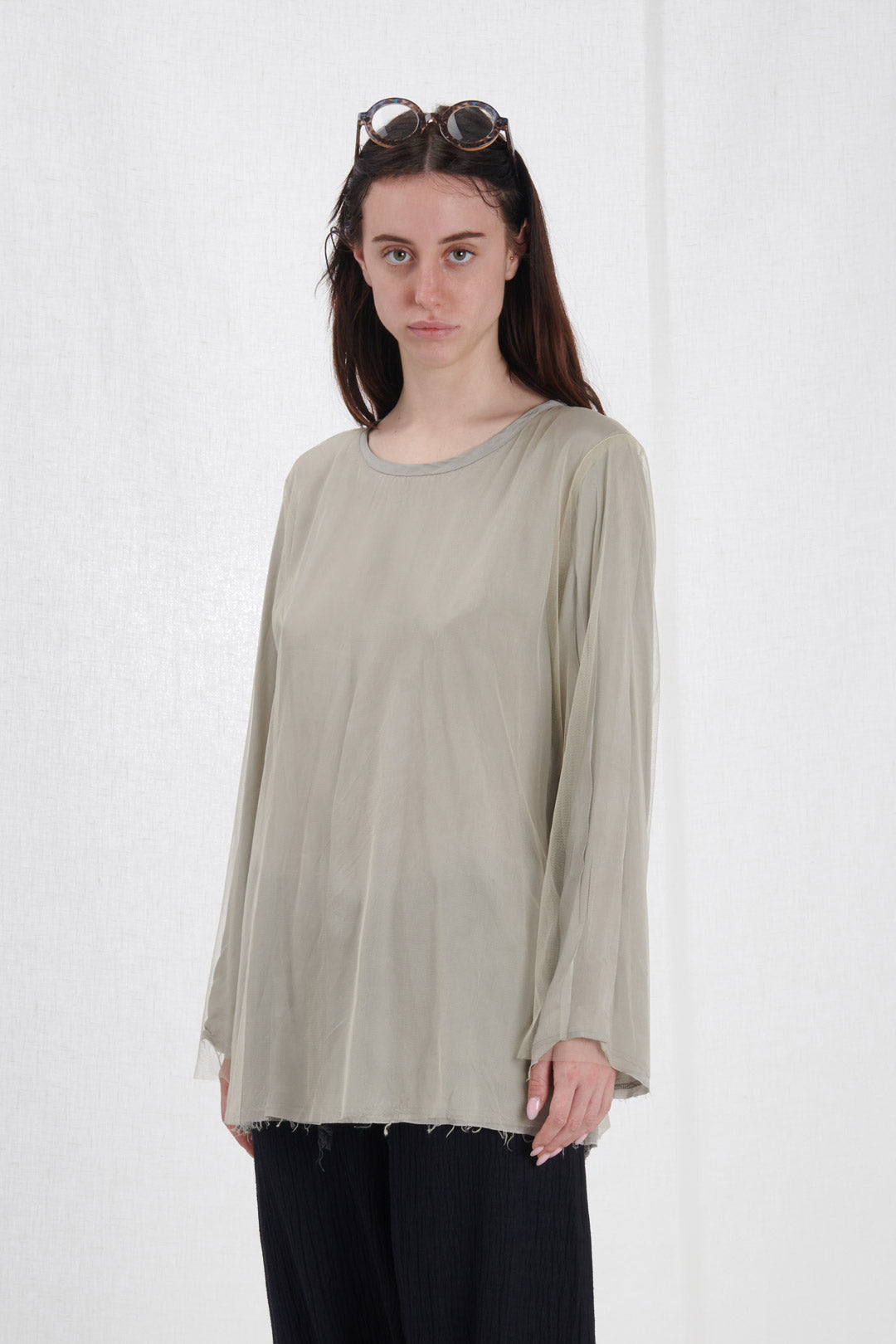 MAGLIA IN TULLE