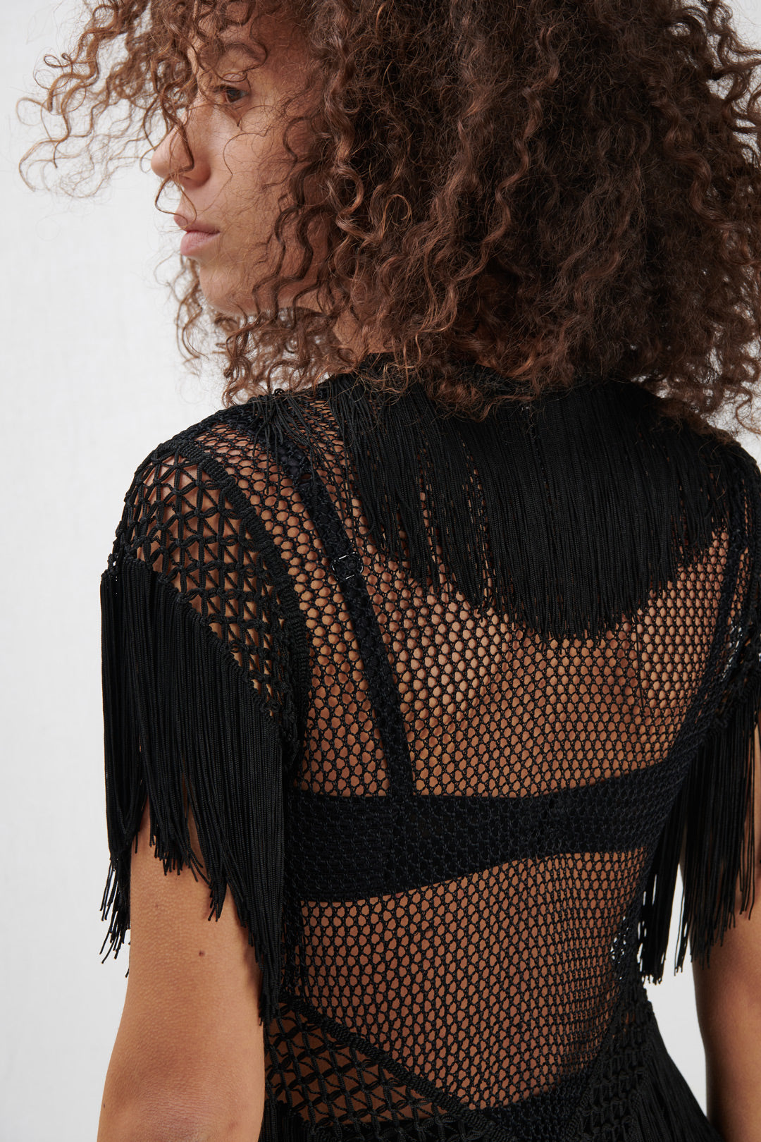 BOLERO NERO CROCHET