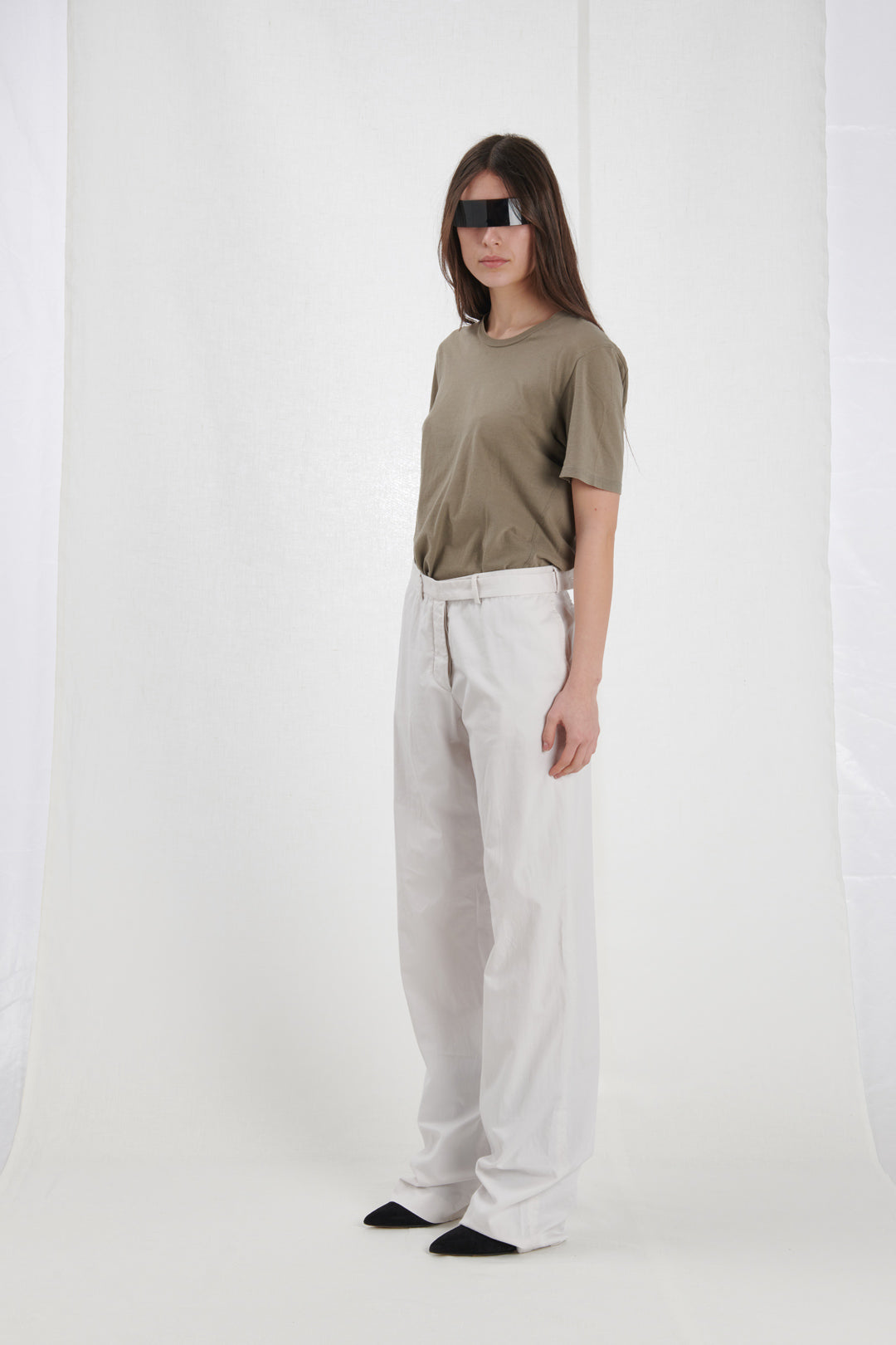 STRAIGHT LEG TROUSERS