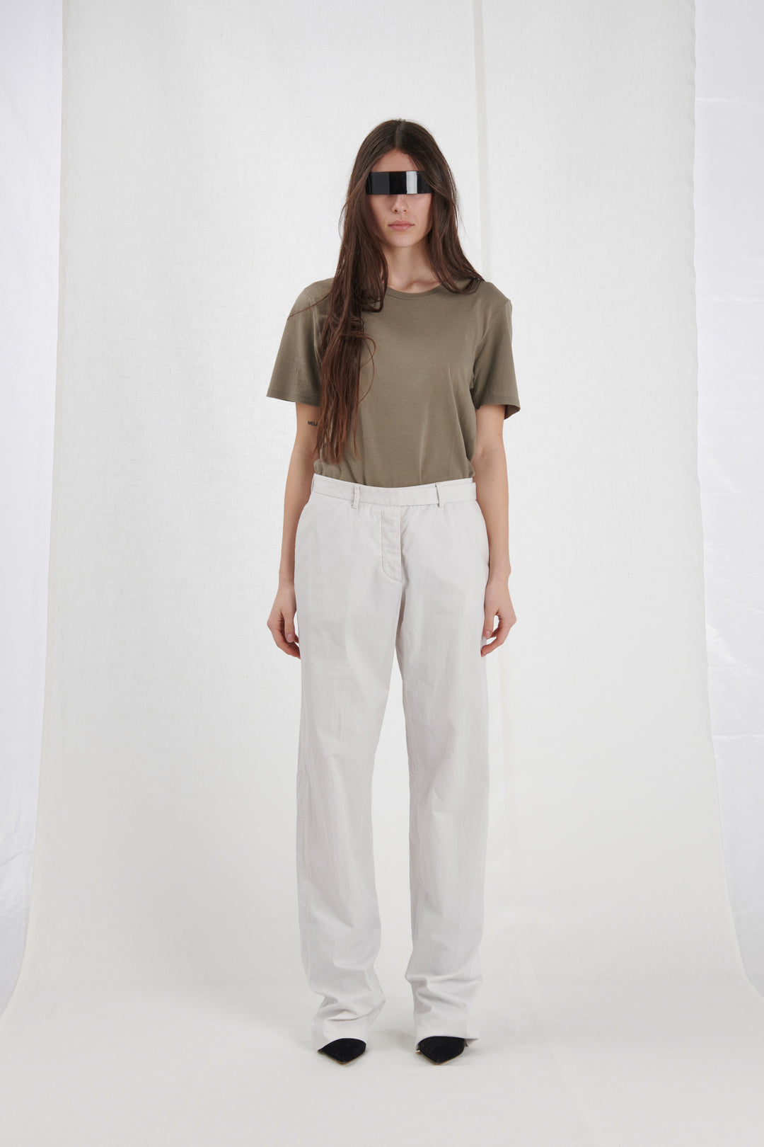 STRAIGHT LEG TROUSERS