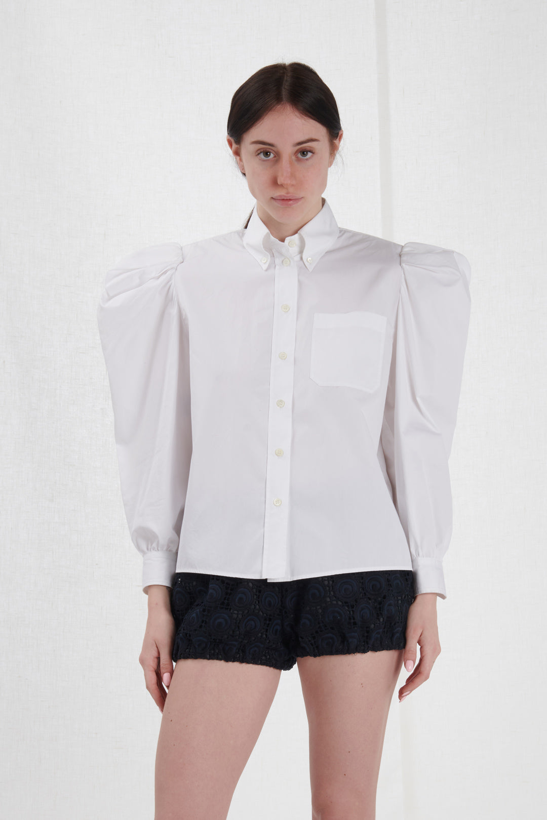 SHIRT WITH Puffed Sleeves