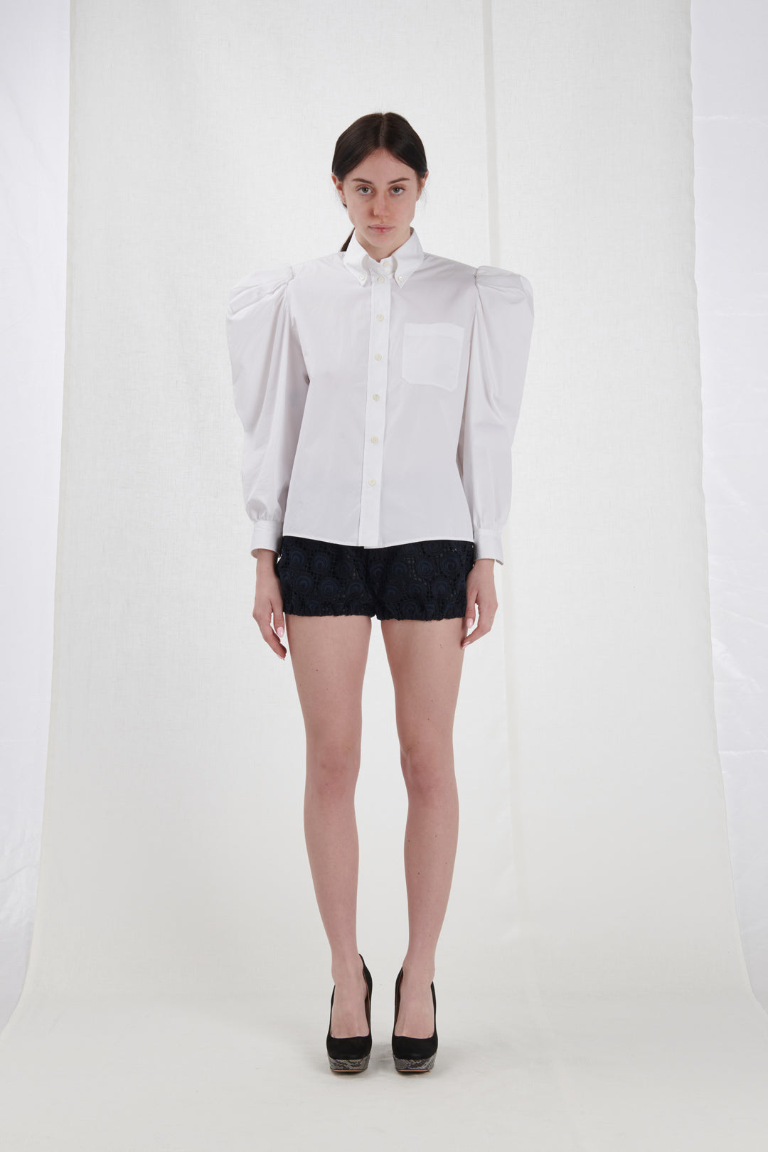 SHIRT WITH Puffed Sleeves