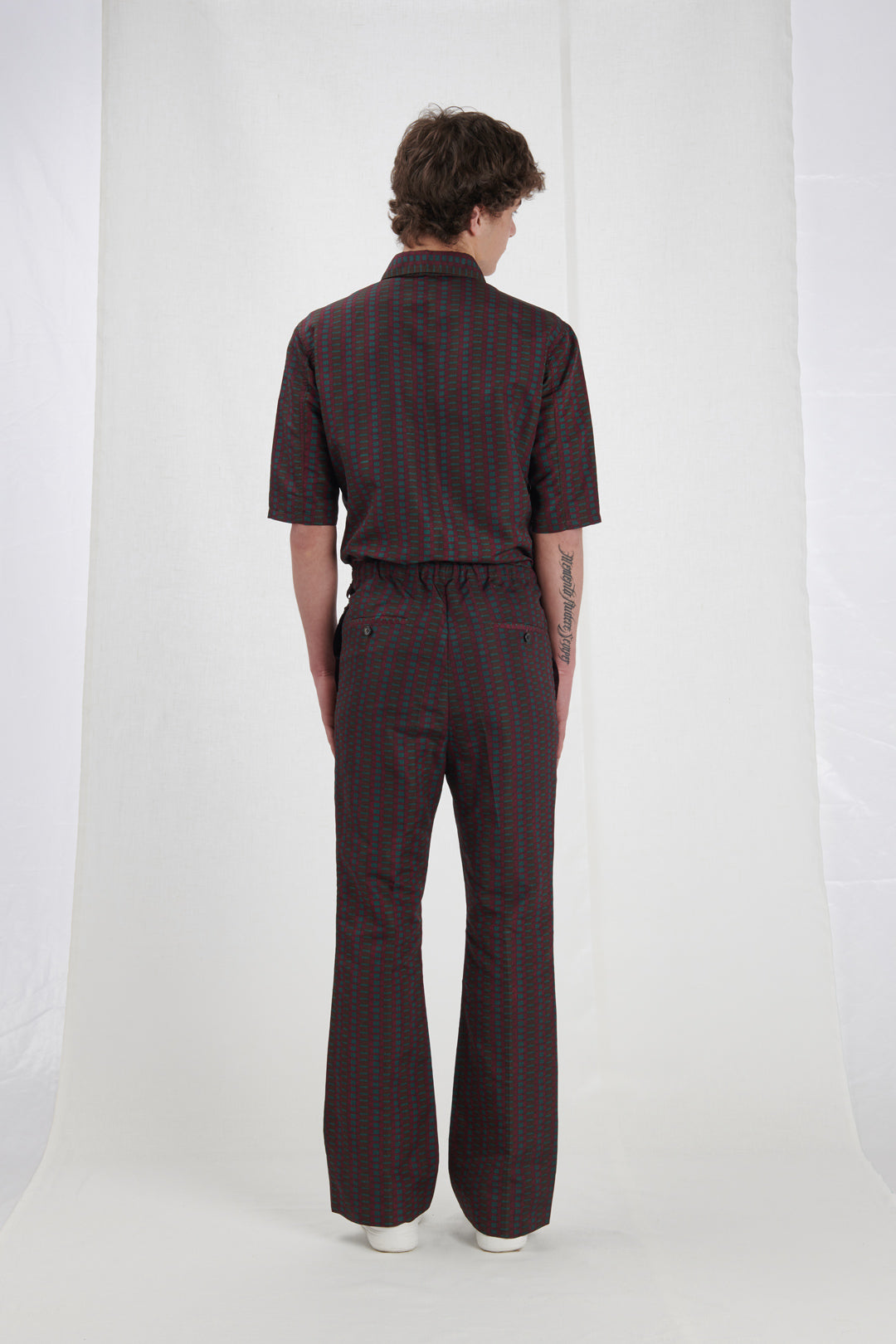 SILK SUIT JUMPSUIT MODEL