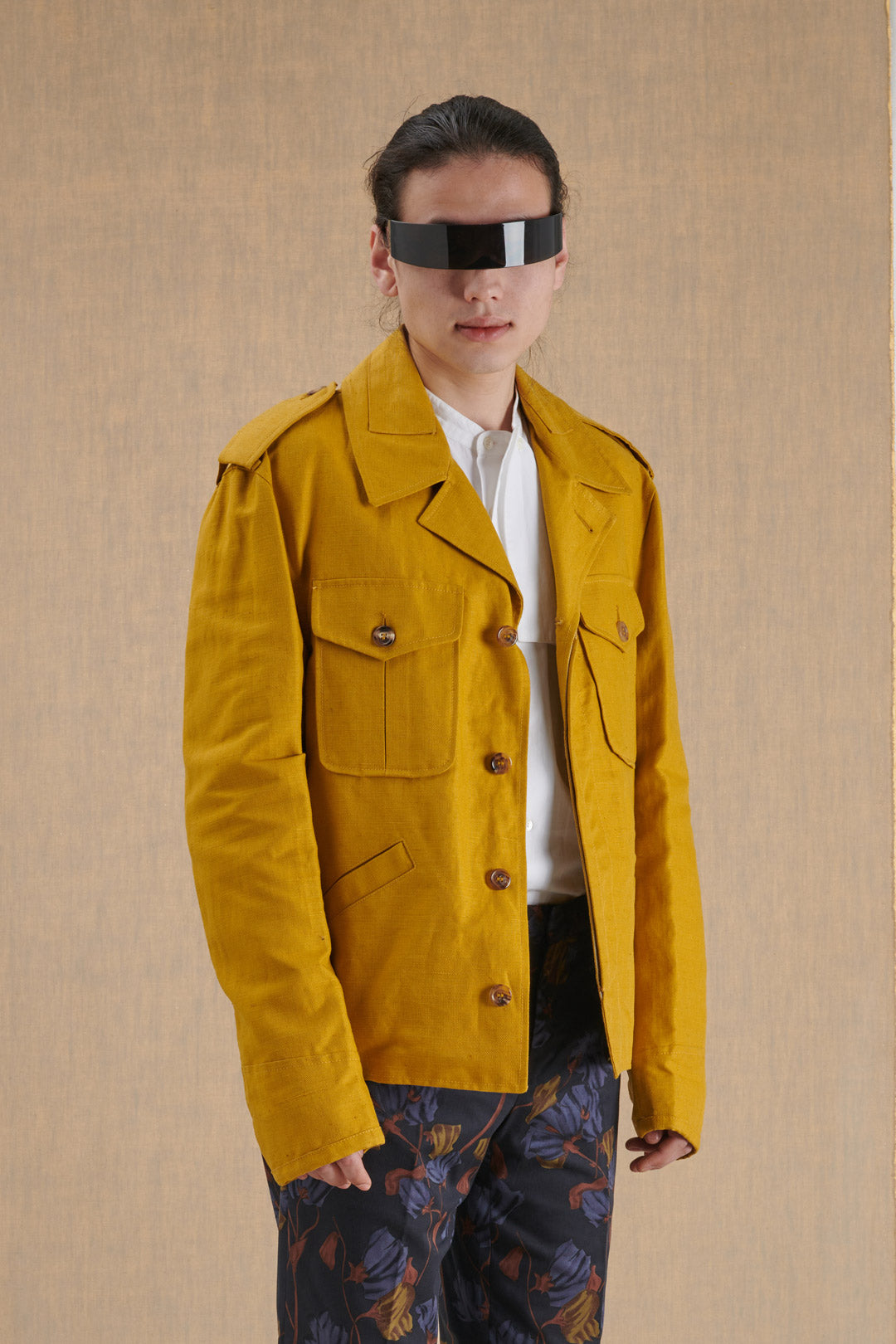 OCHER COLOR JACKET