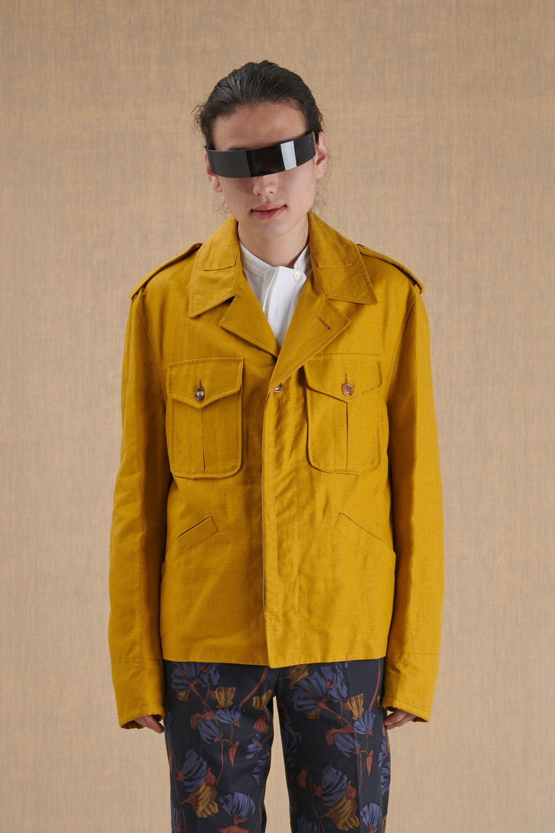 OCHER COLOR JACKET