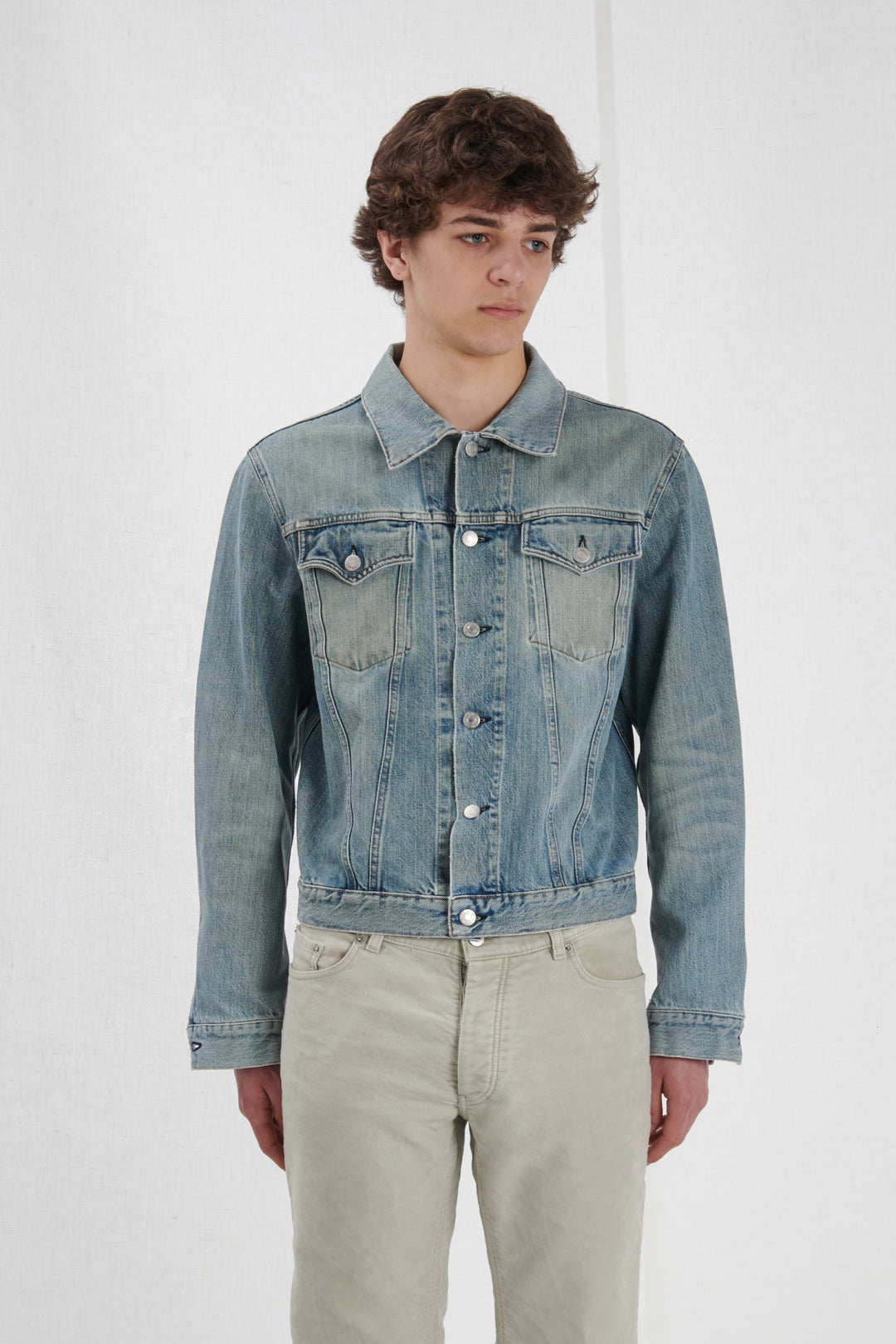 GIUBBOTTO DENIM CHIARO