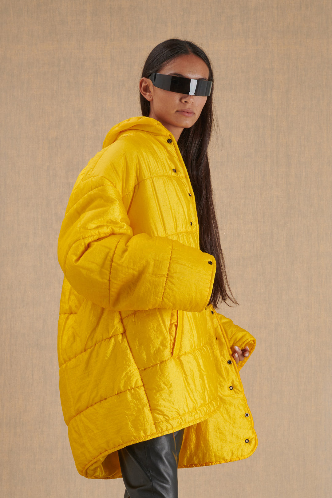 YELLOW DOWN JACKET