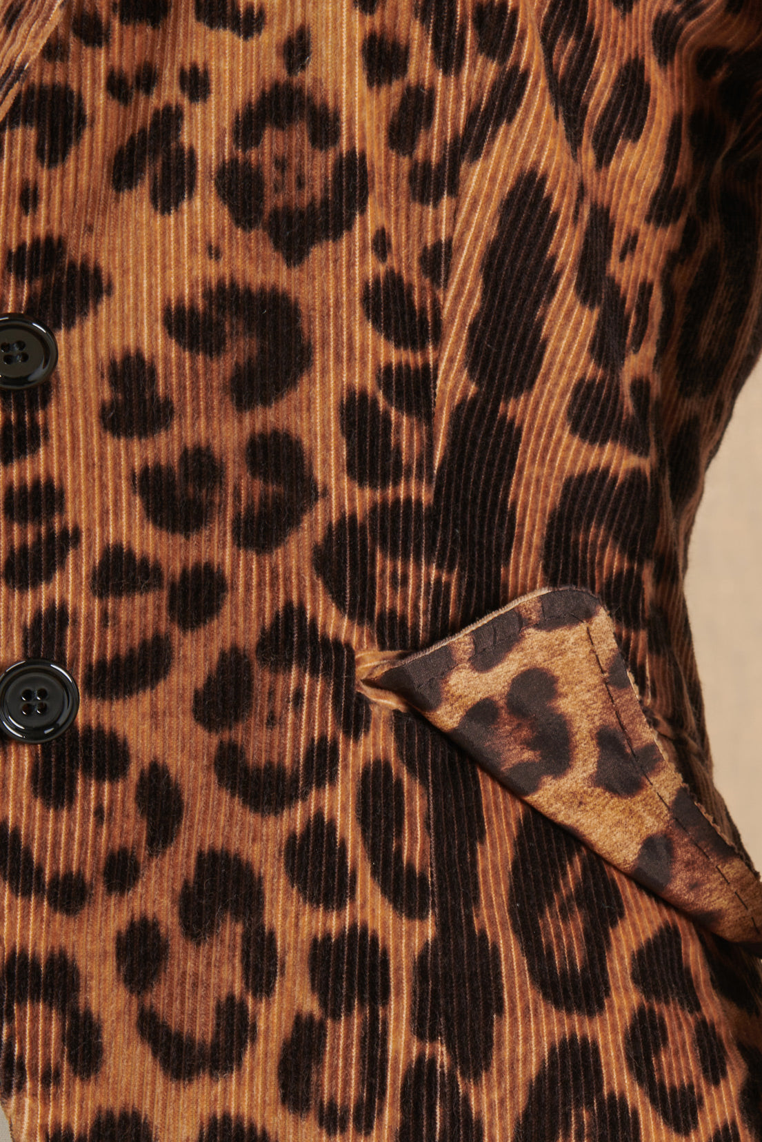 GIACCA ANIMALIER D&G IN VELLUTO A COSTINE