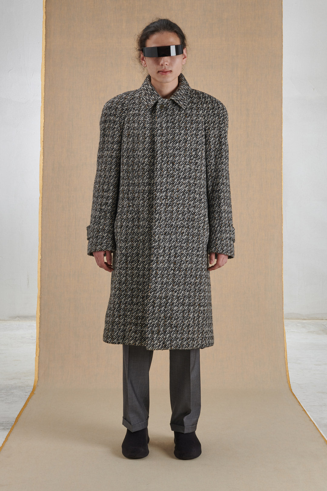 GRAY WOOL COAT