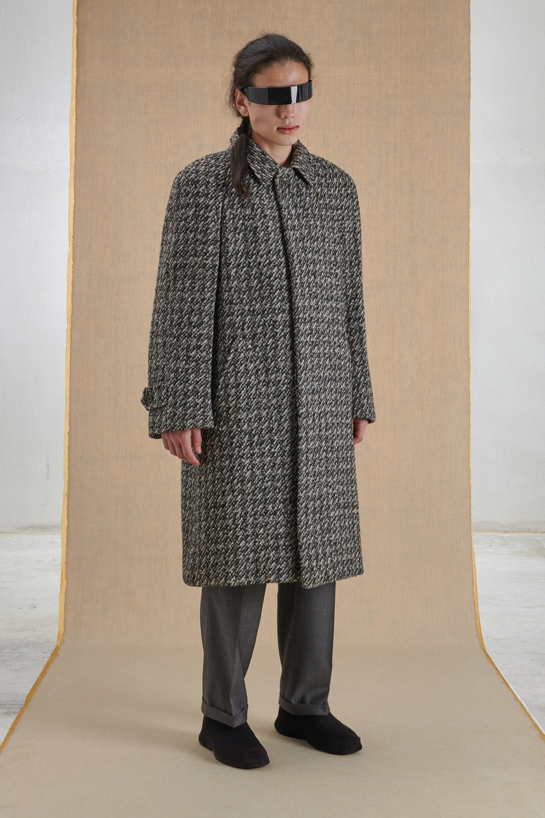 GRAY WOOL COAT