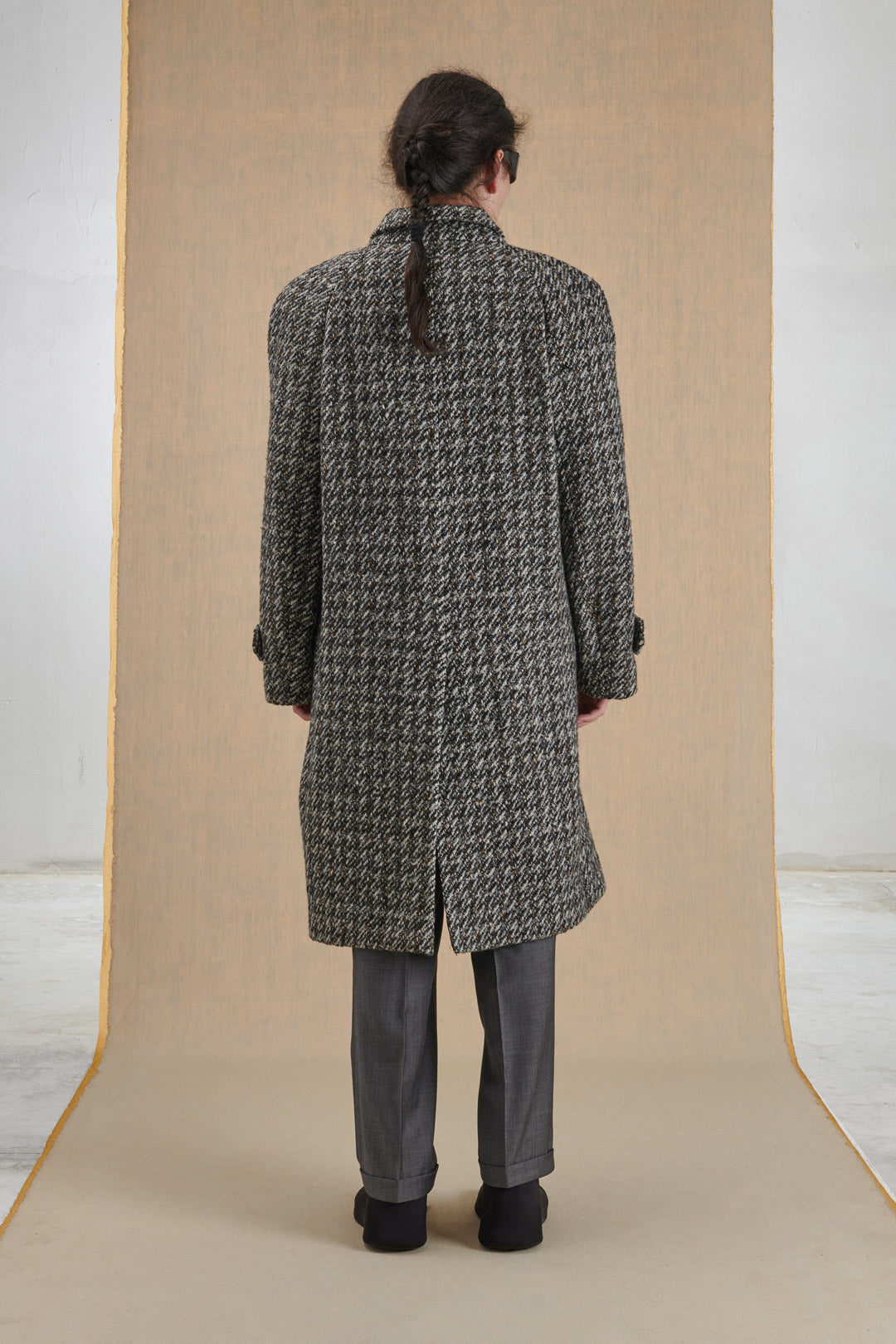 GRAY WOOL COAT