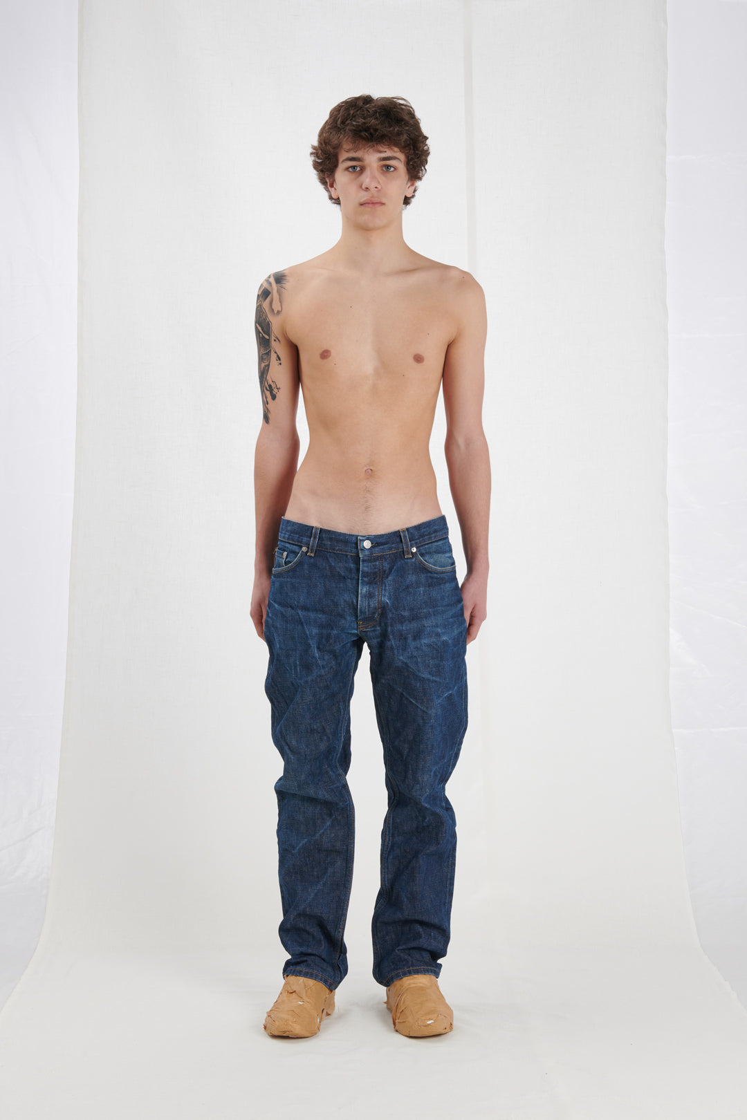 JEANS BLU SCURO HELMUT LANG