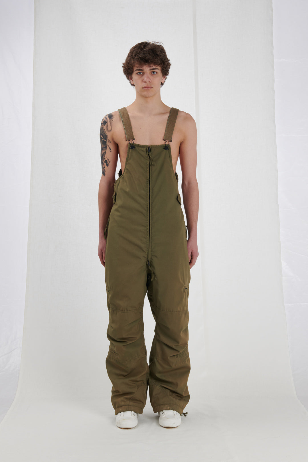 MILITARY GREEN OVERALLS