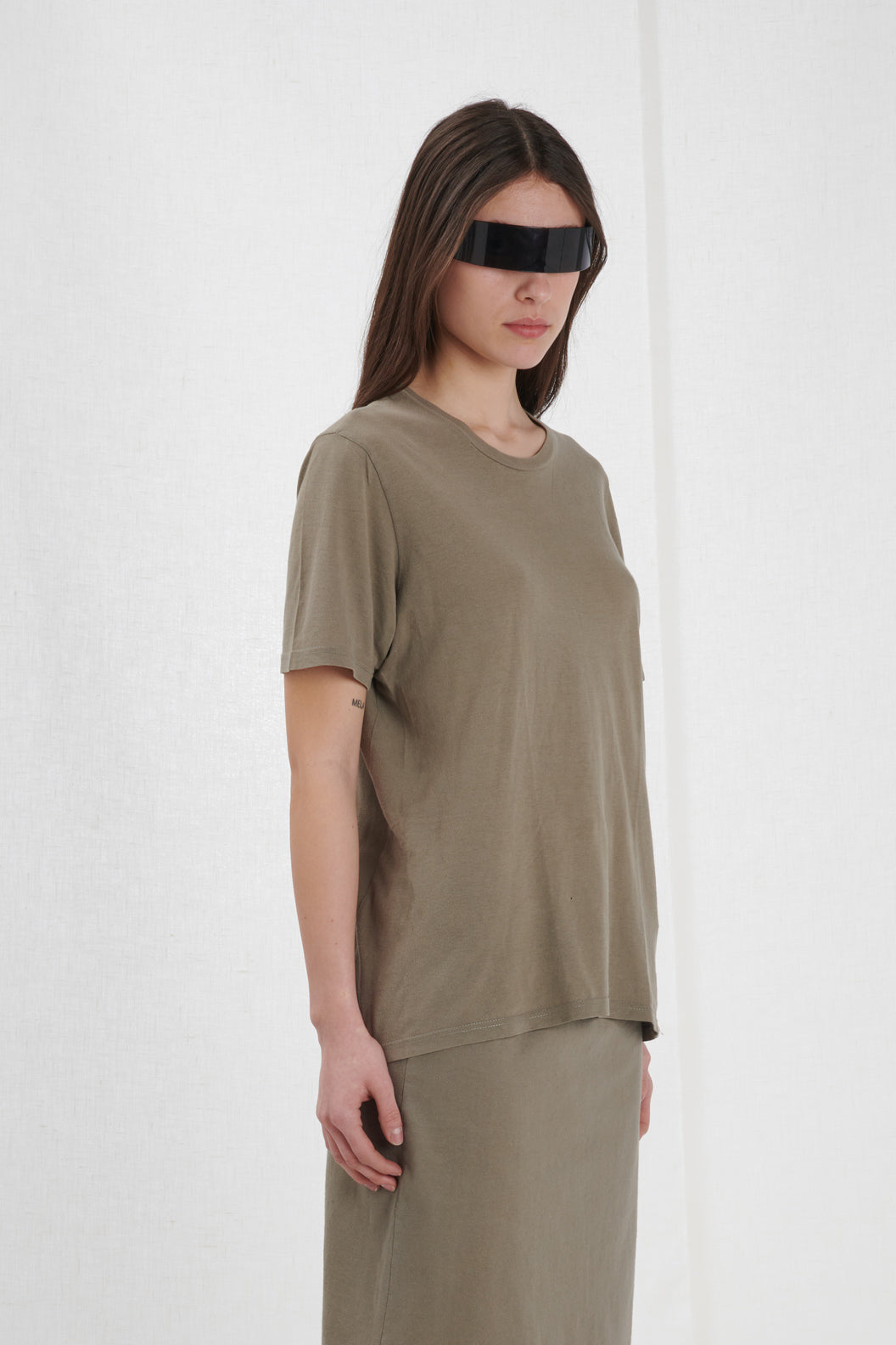 T-SHIRT VERDE OLIVA